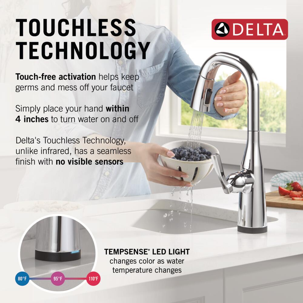 Delta 9976TL-PR-DST Kitchen-Faucets - View #2