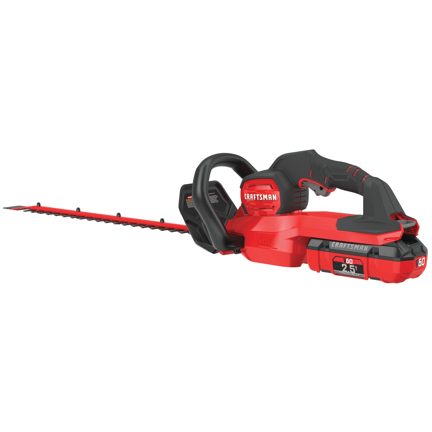 CRAFTSMAN V60 60 volt Max 24 in Battery Hedge Trimmer 2.5 Ah