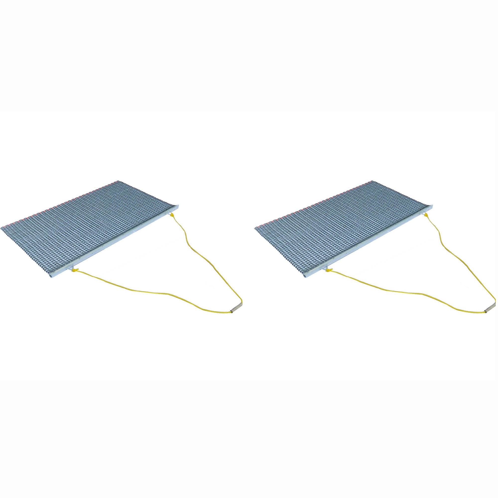 Yard Tuff Zinc Plated Field Surface Leveling Drag Mat (2 Pack) 113692 Sansujyuku sansujyuku.com