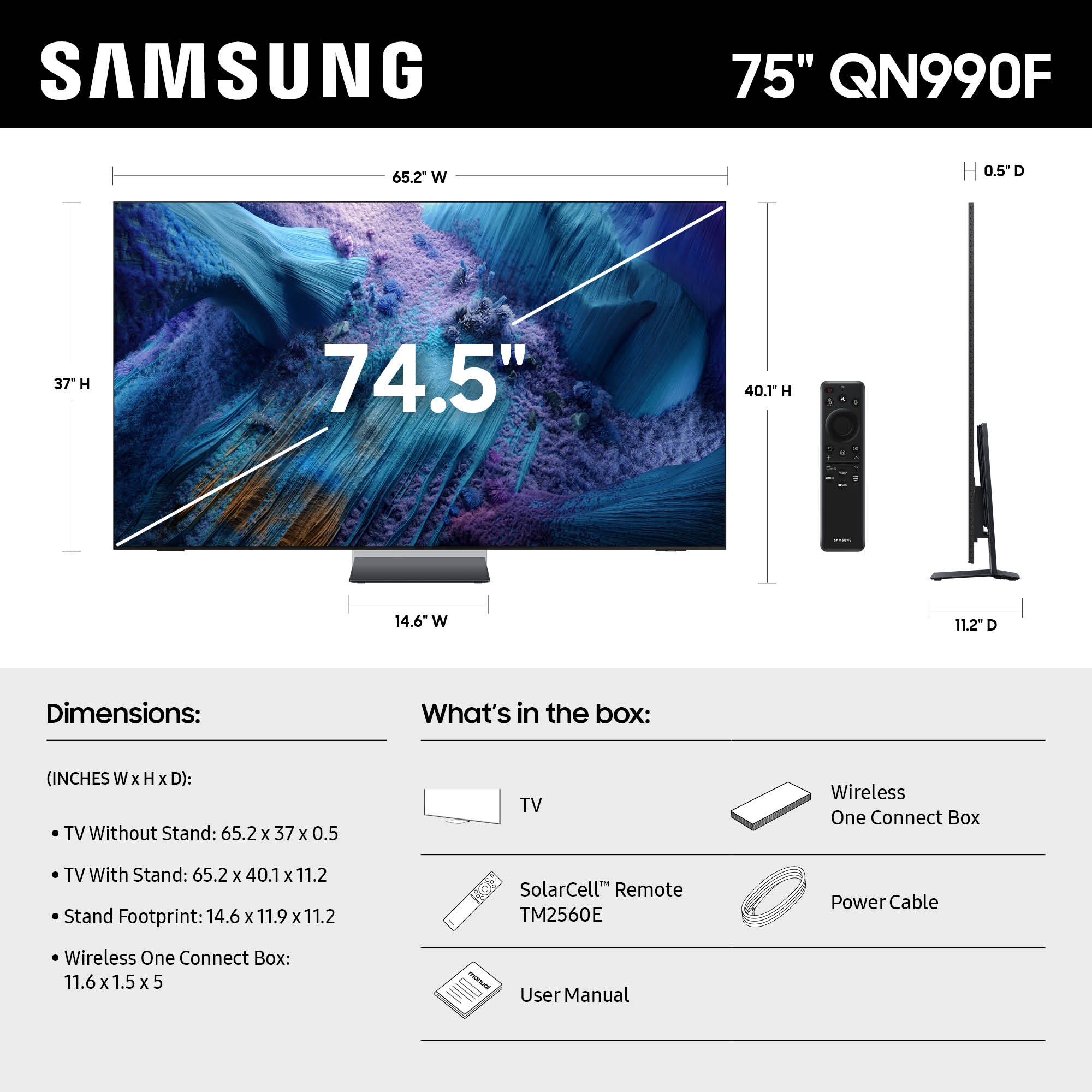 Samsung QN75QN990FFXZA tvs - View #5