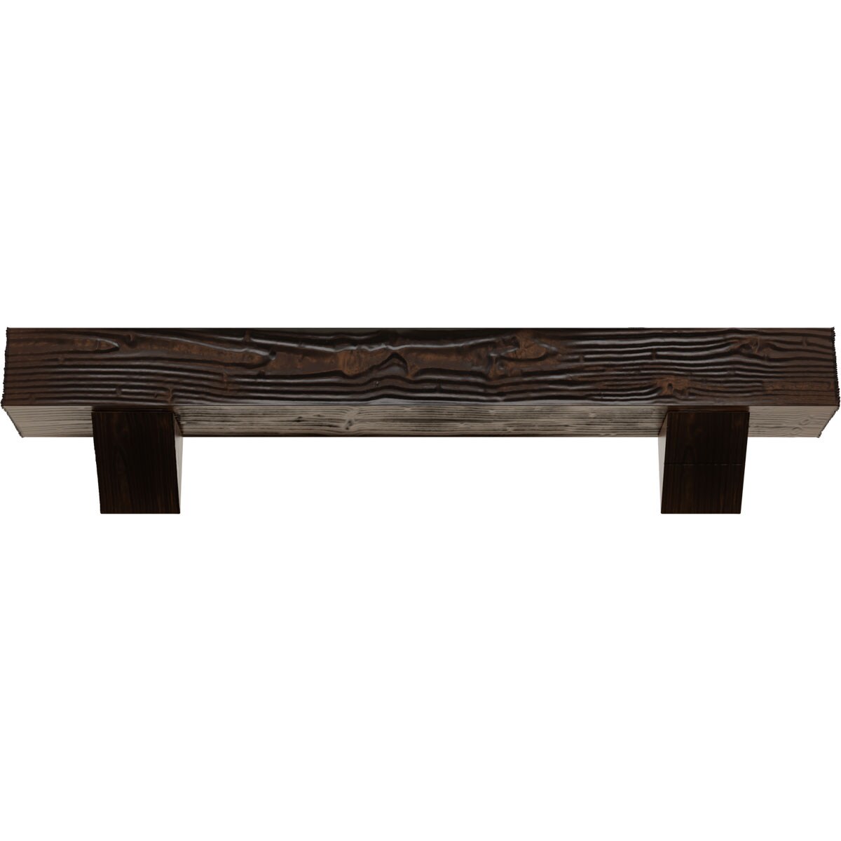 Ekena Millwork MANUSD08X10X36BKZD Mantel-Shelves - View #2