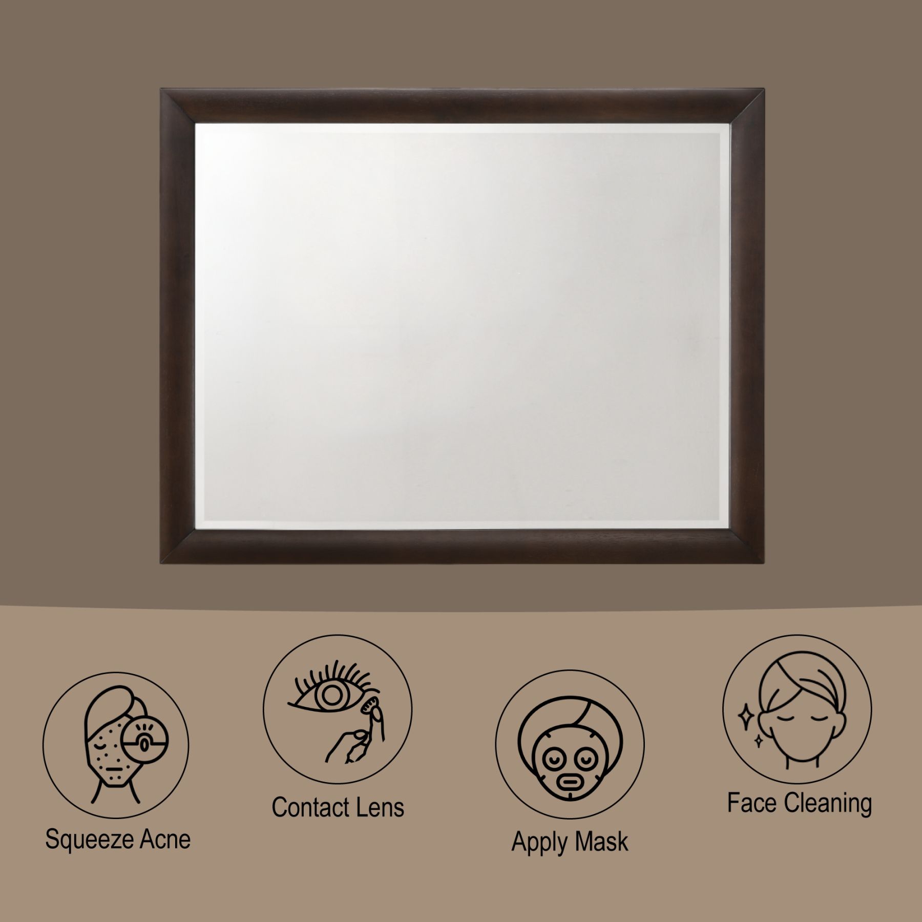 Blisstyle ZZZ1543UHTEUY Framed-Bath-Mirrors - View #2