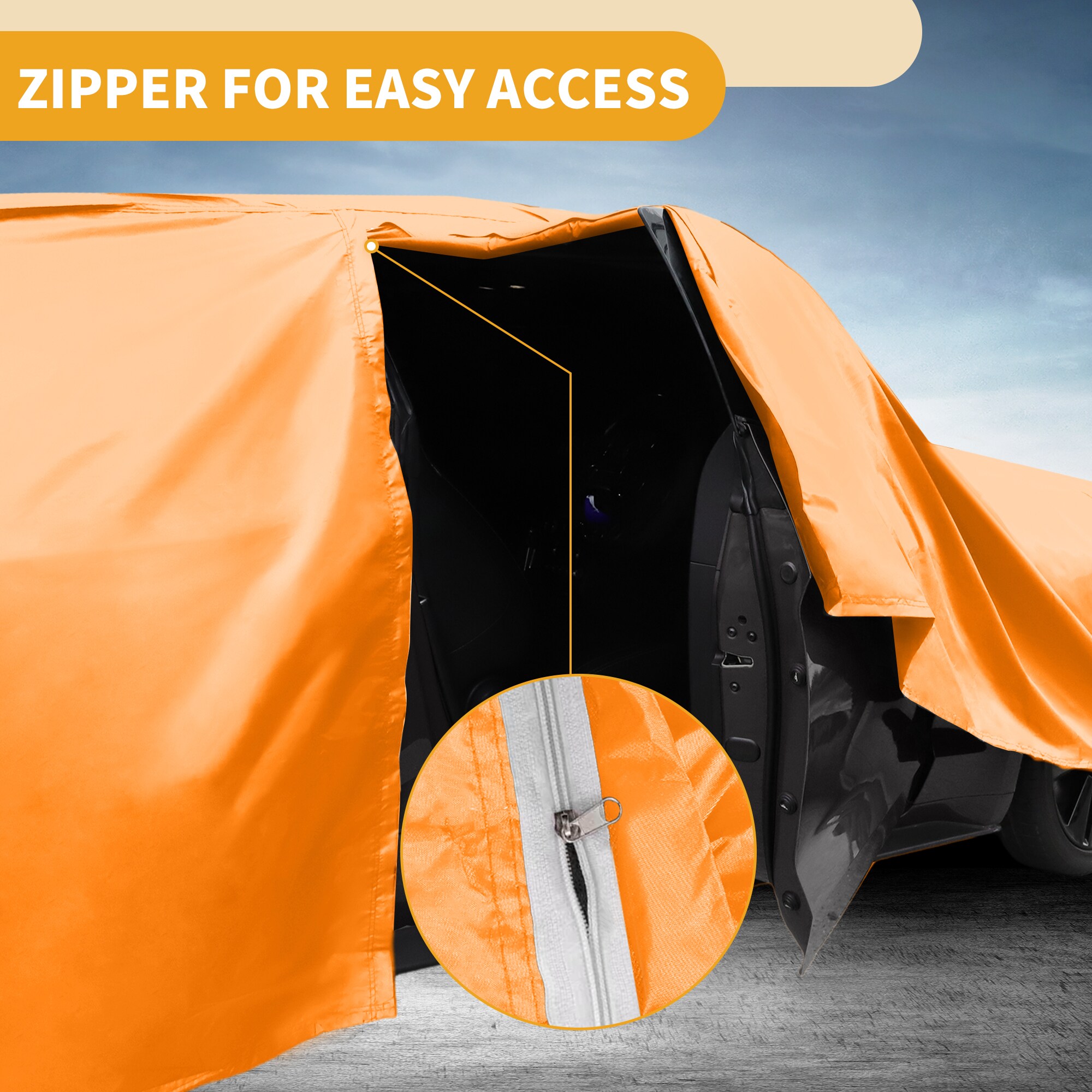 Unique Bargains S25112102UX0311 Universal-Car-Covers - View #6