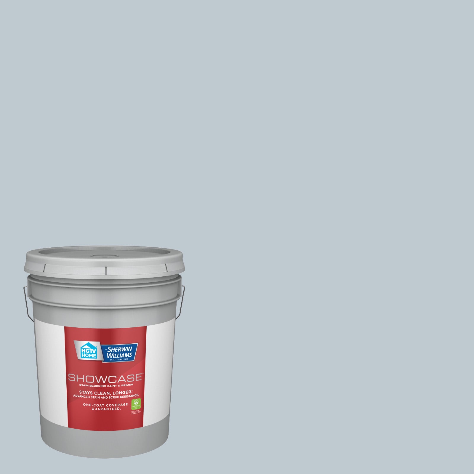 HGTV HOME by Sherwin-Williams HGSW3357-935244 Showcase Flat Upward HGSW3357 Acrylic Interior Paint Paint + Primer ( 5-gallon )