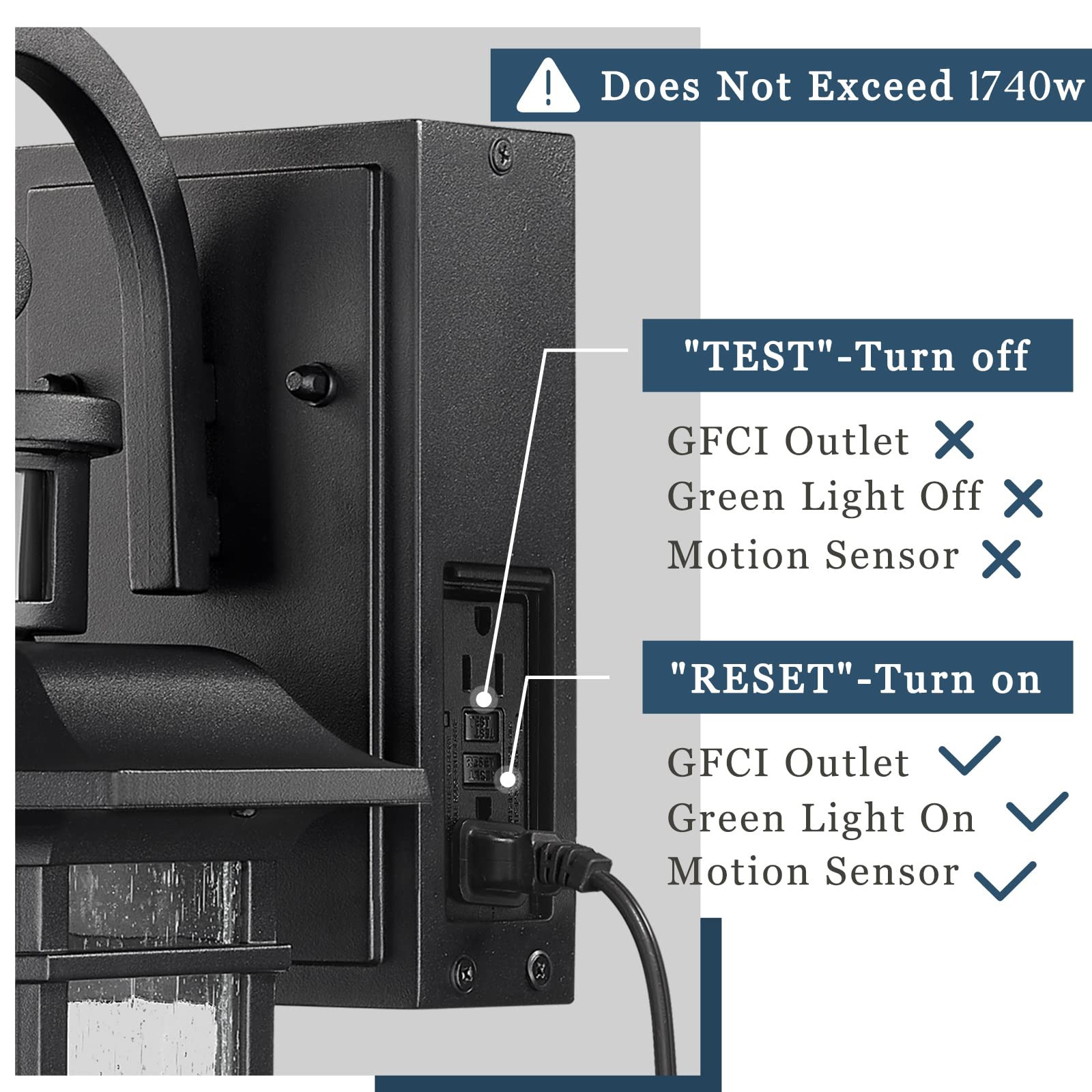 LTMATE LSZW40B2-SE-G BK Outdoor-Wall-Lighting - View #3