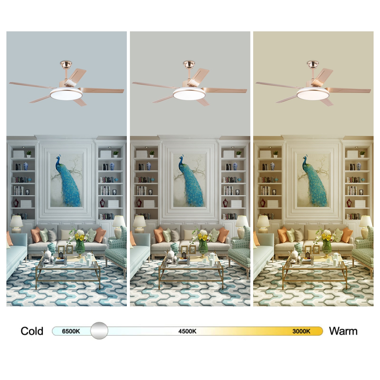 Oukaning JZUCOD-00190099 Ceiling-Fans - View #4