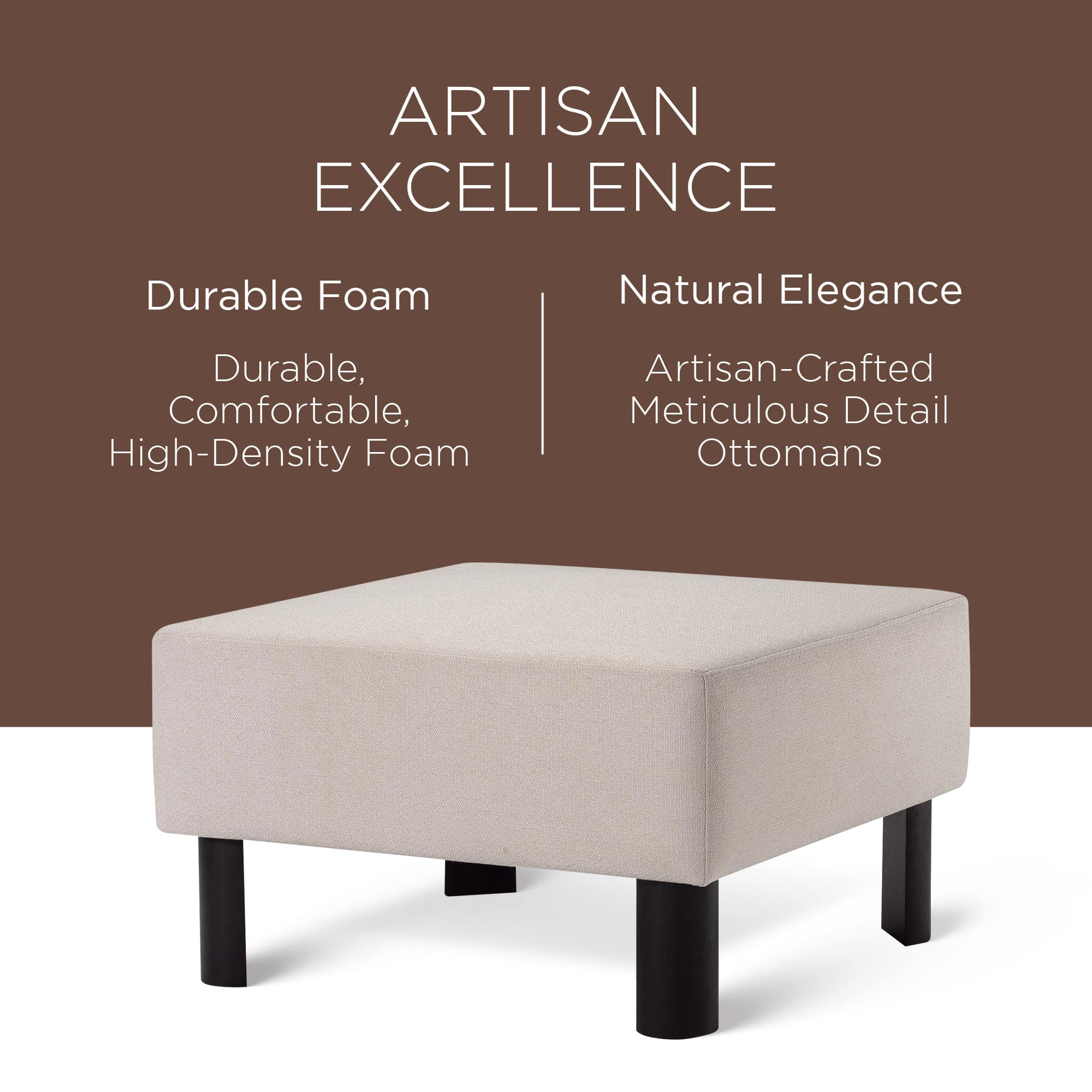 Maven Lane ML355801-FOM-DO Indoor-Ottomans - View #3