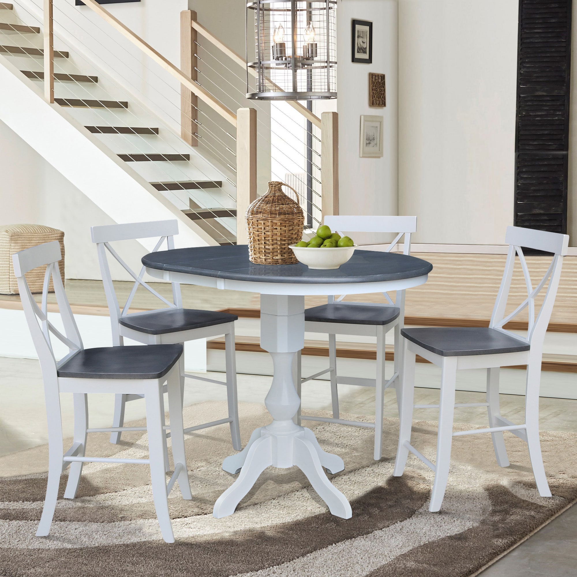 International Concepts K05-36RXT-11-S6132-4 Dining-Sets - View #2
