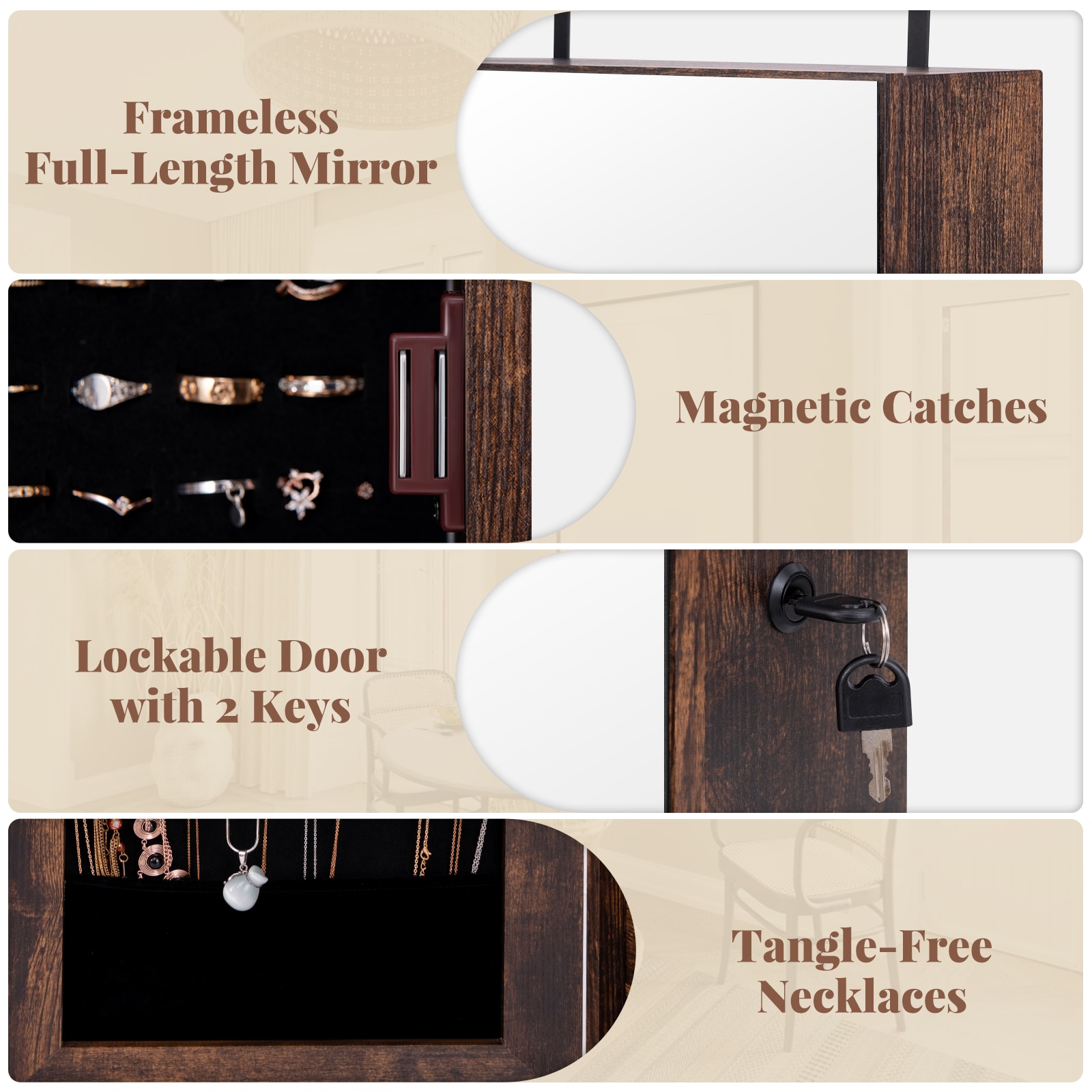 Slickblue D-CO-GF41001VJ Jewelry-Armoires - View #2