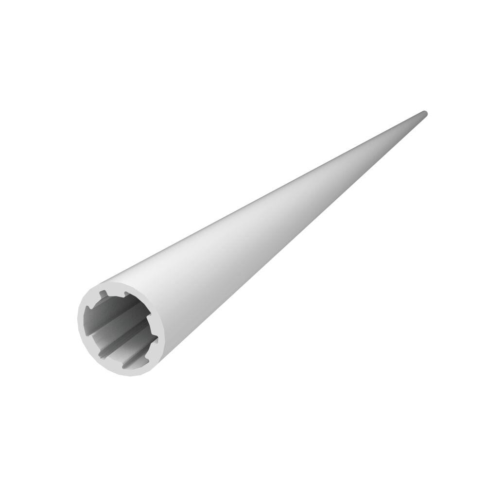 Freedom 120-in x 1.5-in White Aluminum Line Connector