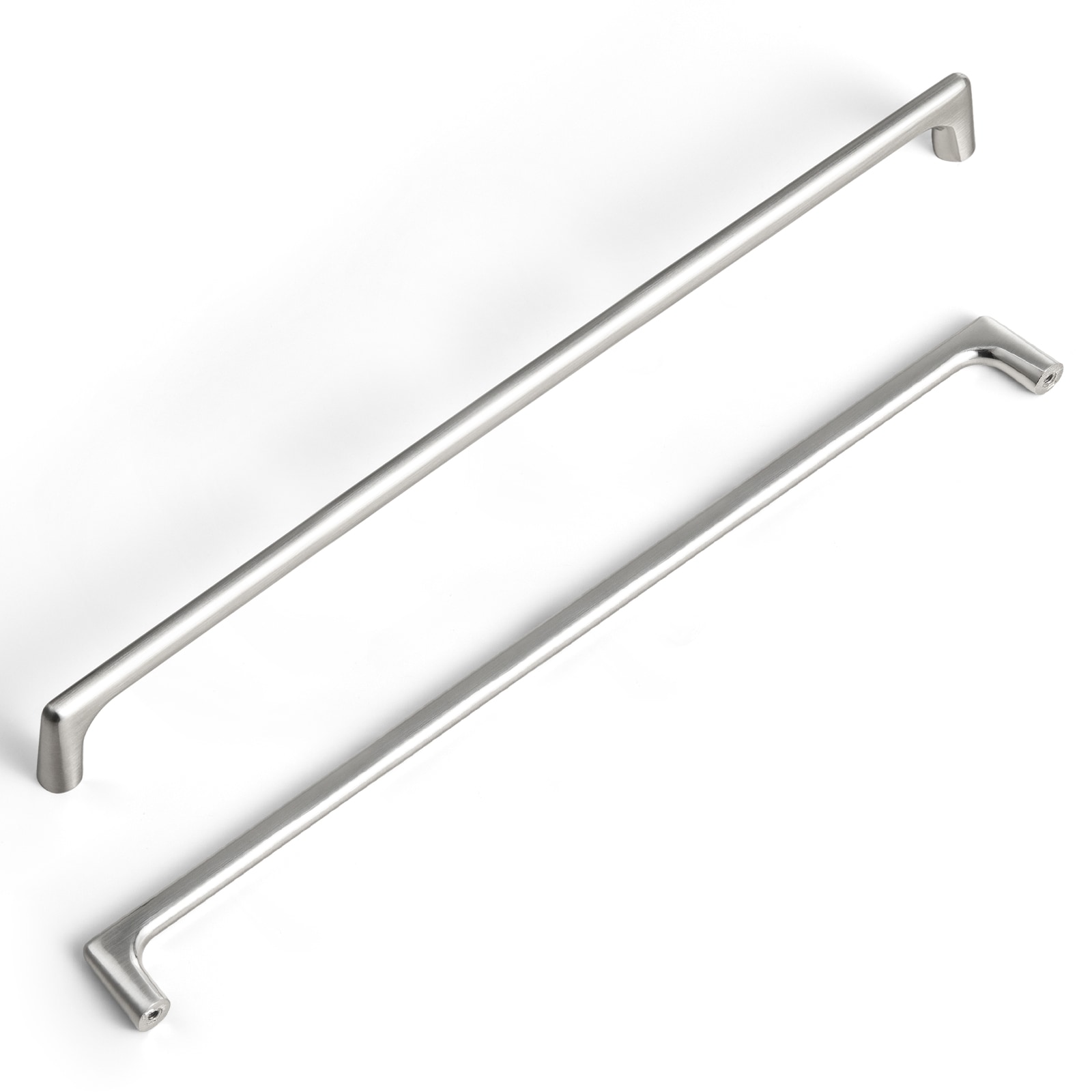 Miaokesen 052LN-320 12-5/8-in , 320mm Center to Center Satin Nickel Cylindrical Handle 6 -Pack
