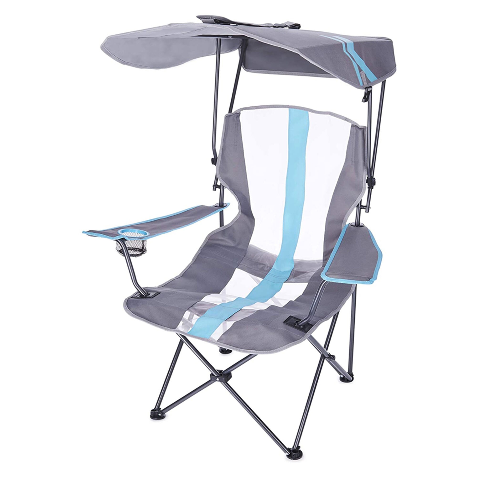 kelsyus backpack chair mesh blue