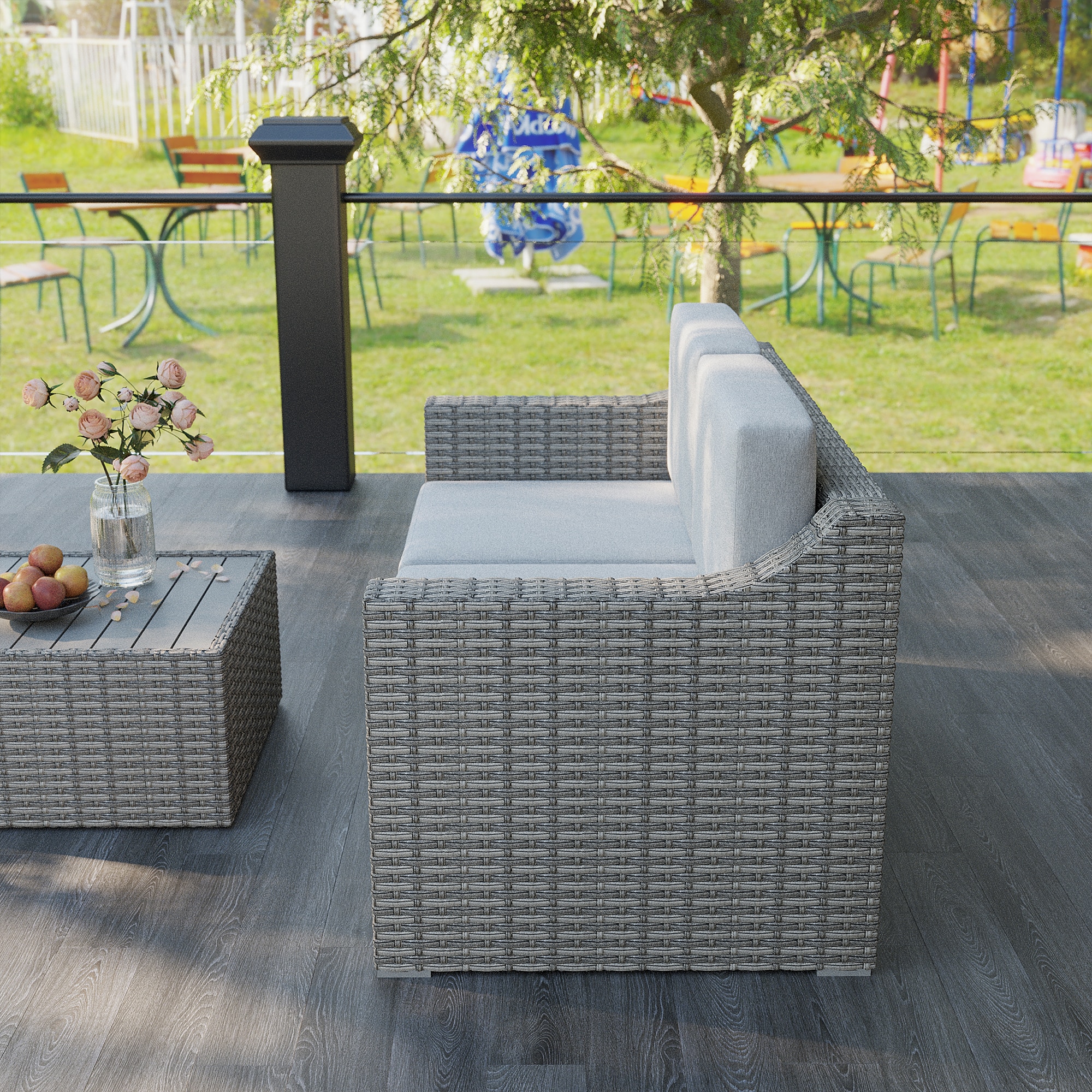  HPO-SF7-GB-WL2 Patio-Sofas-Daybeds - View #6