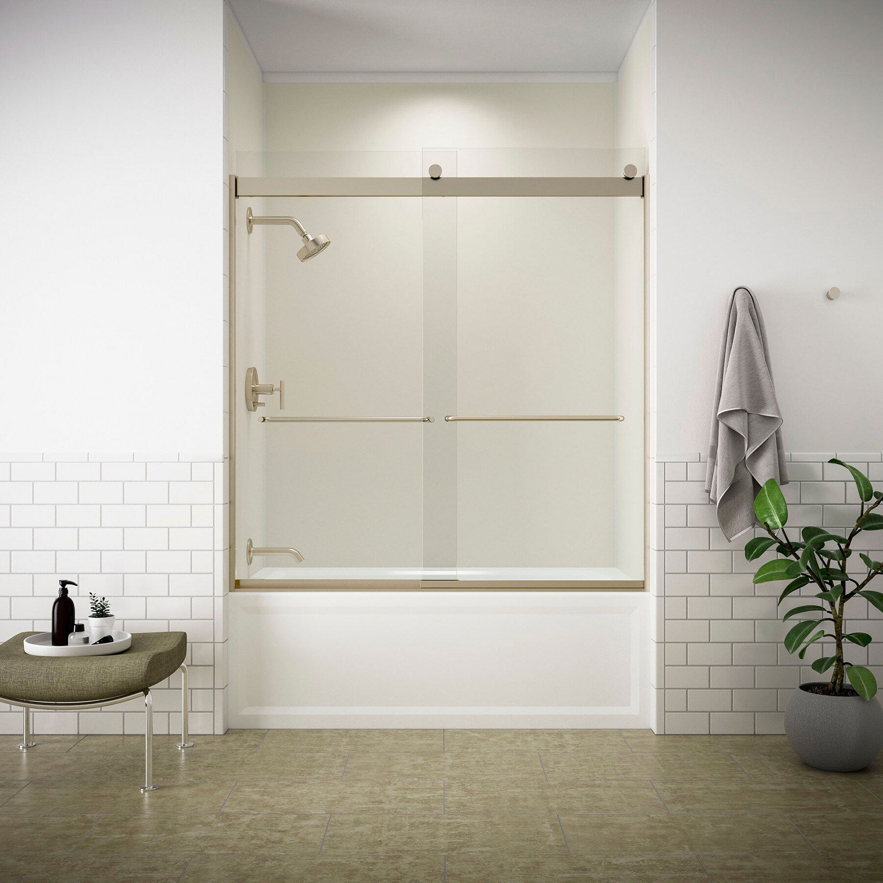 KOHLER K-T14420-4G-BV Tub-Shower-Faucets - View #3