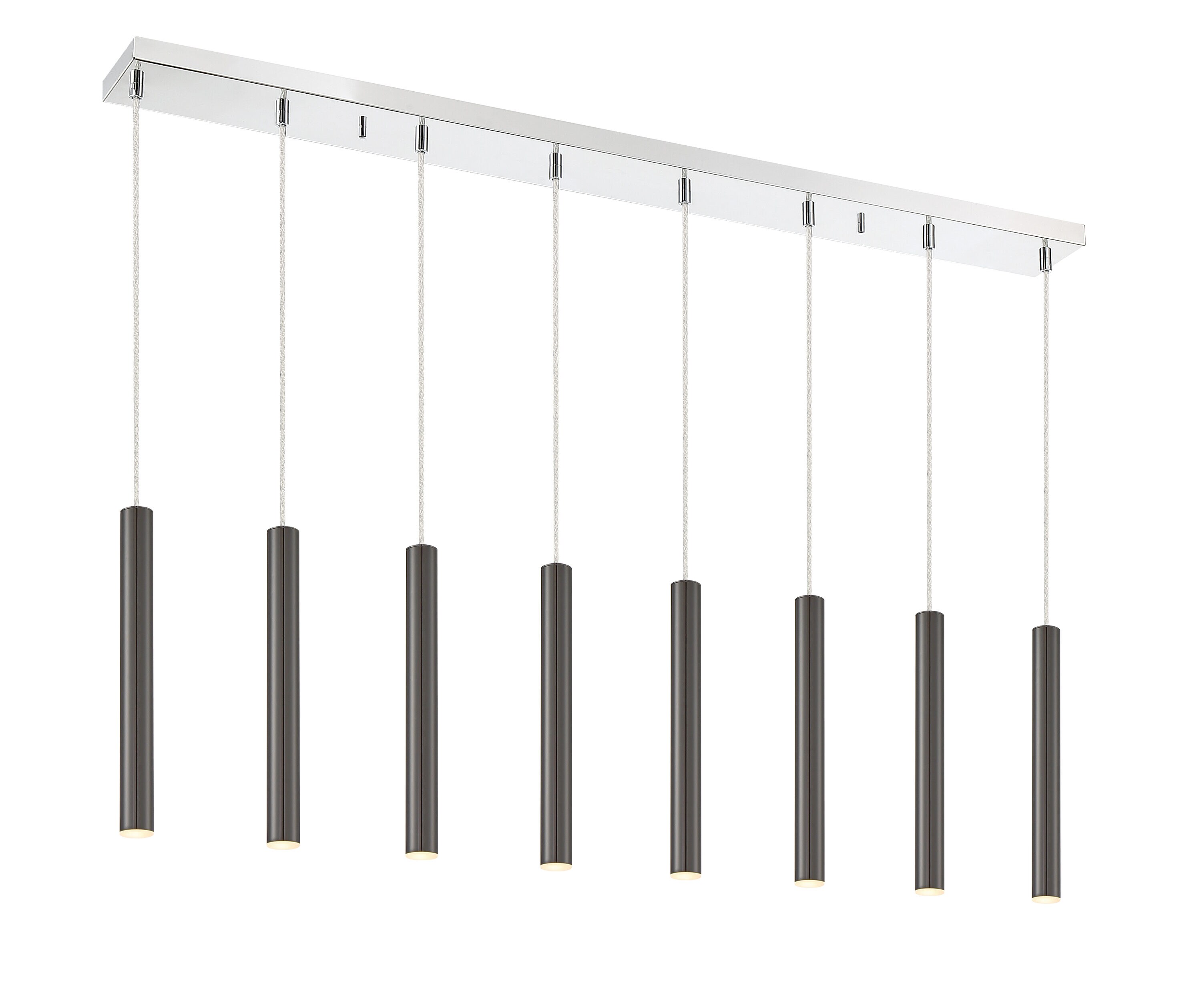 Z-Lite 917MP12-PBL-LED-8LCH Pool-Table-Lighting - View #2