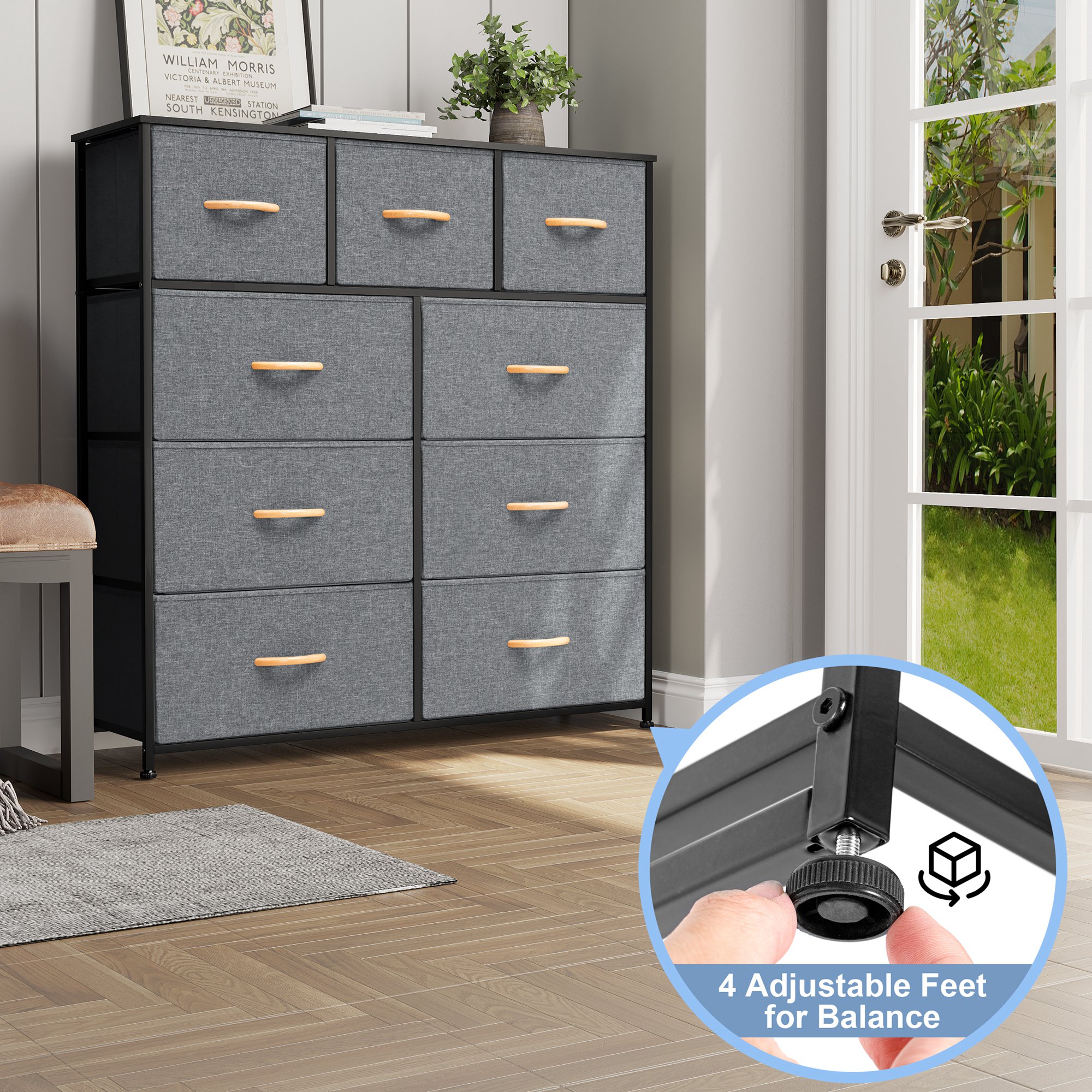 Crestlive Products CL-HD016GRY dressers - View #7