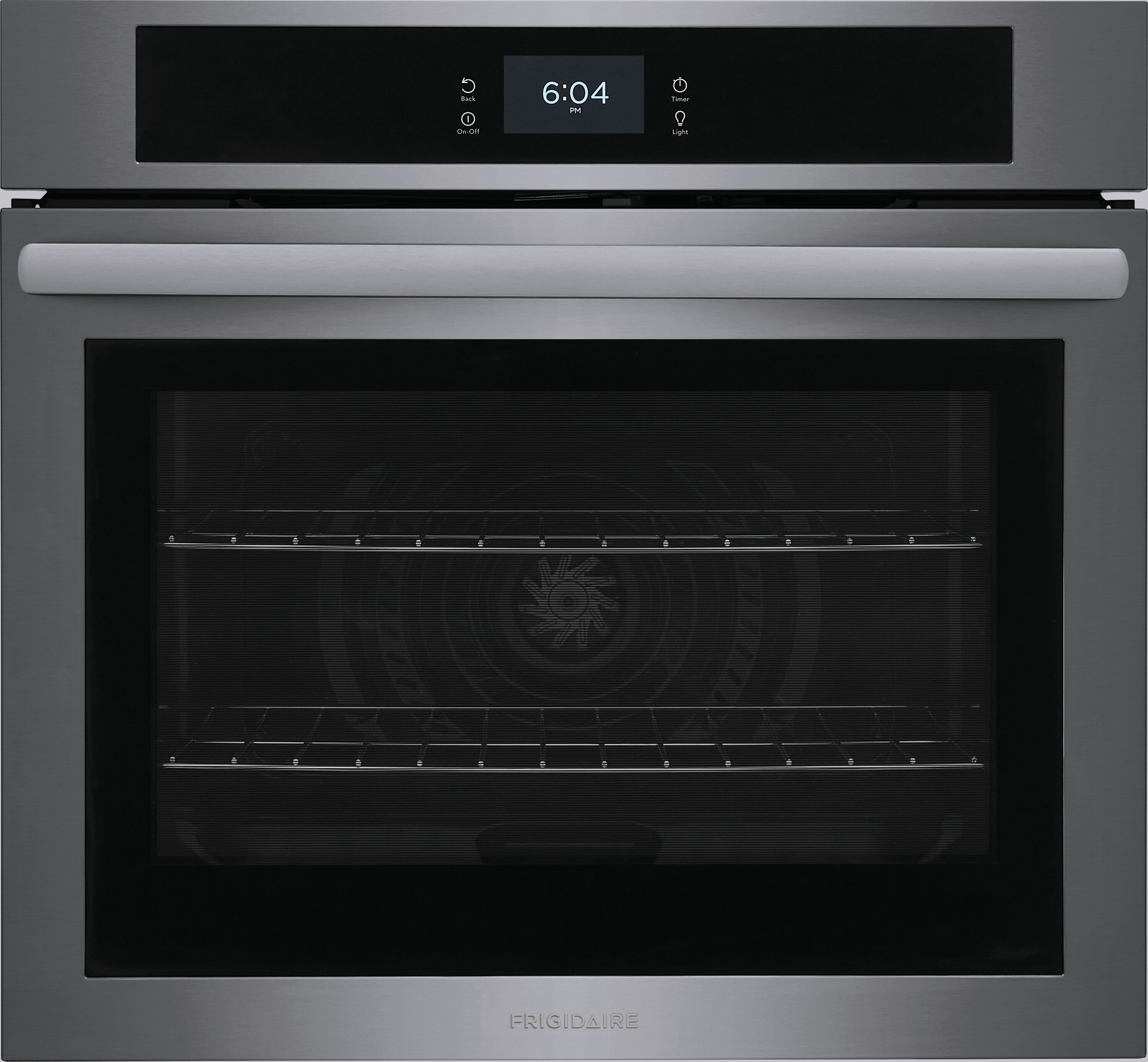Frigidaire FCWS3027AD 30 inch Single Electric Wall Oven Single-fan and Self-cleaning ( Black Stainless Steel )