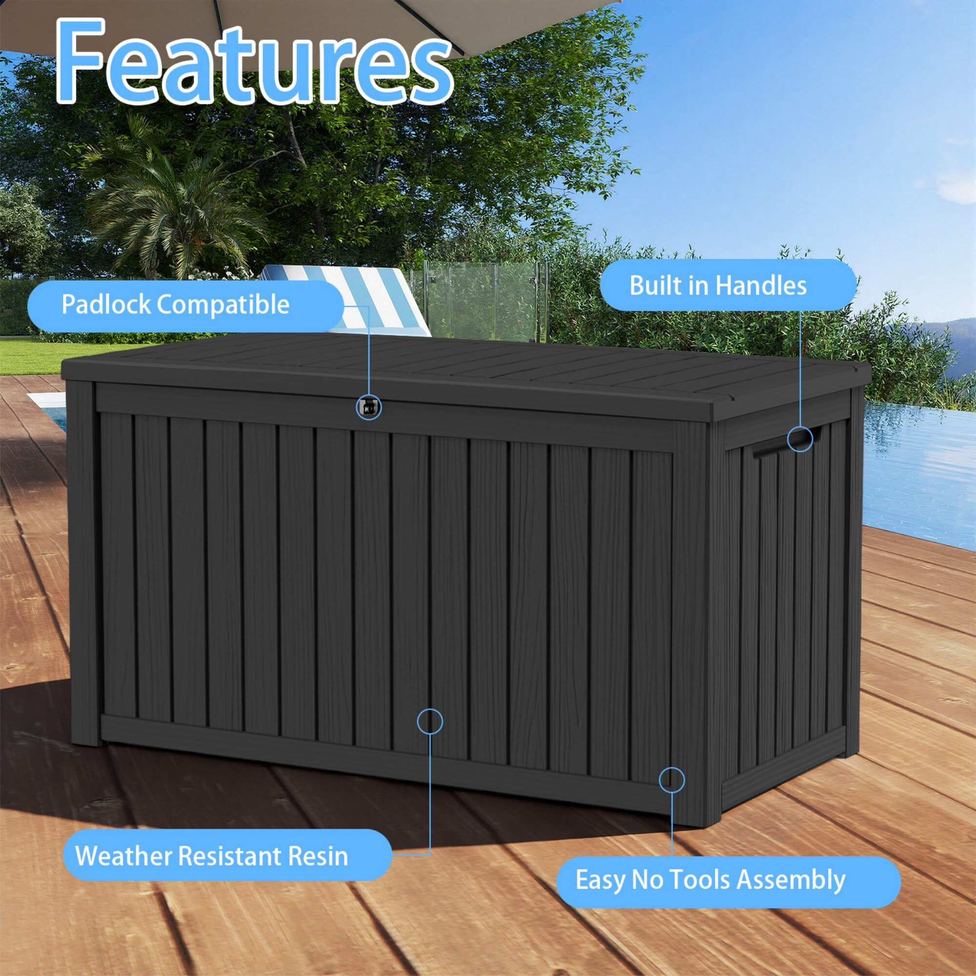 Boho Havens CWBK148A-1 Deck-Boxes - View #6