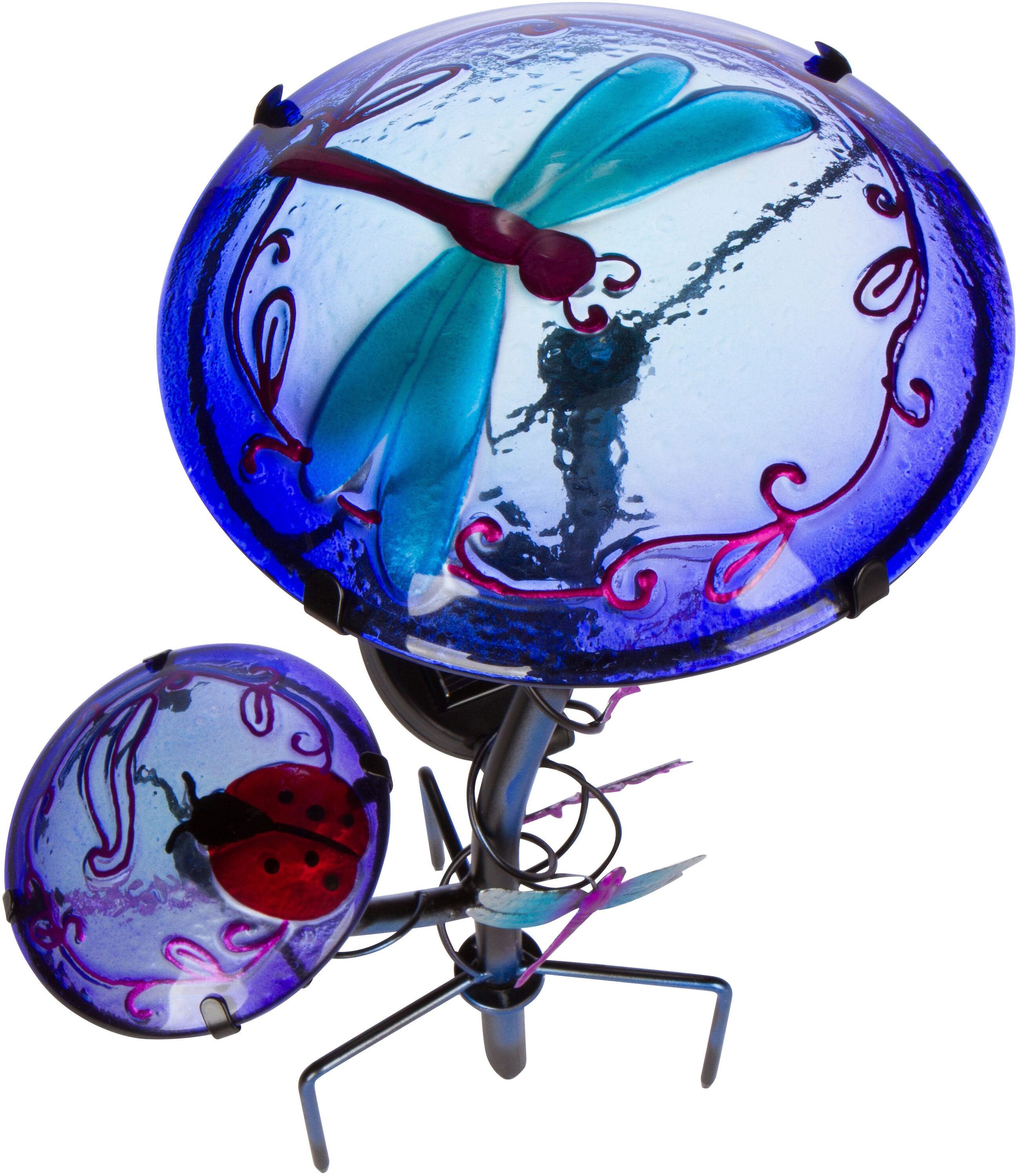 Trademark Innovations GRDLT-MUSH-PRPL Outdoor-Decorative-Lanterns - View #2