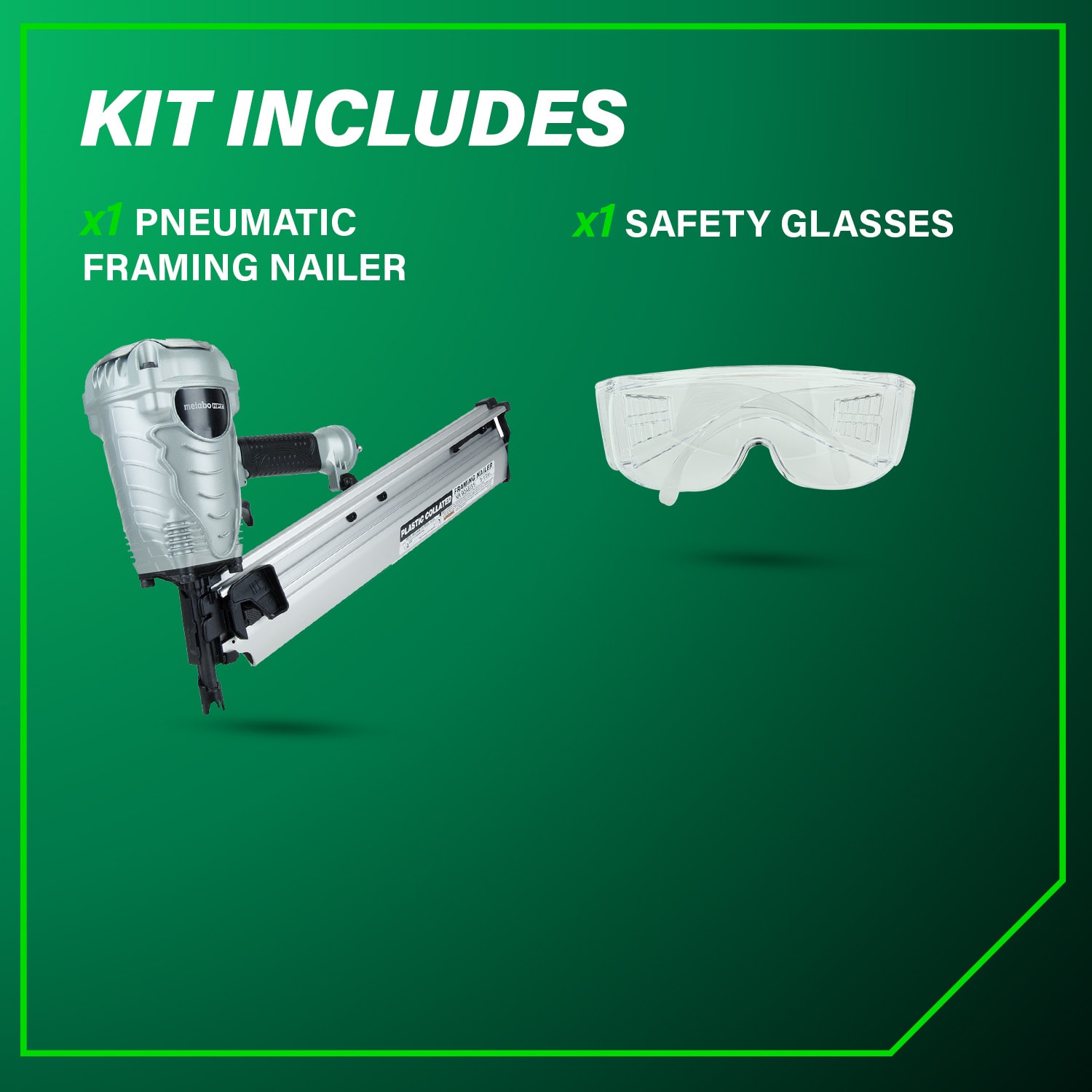 Metabo HPT NR90AES1M Cordless-Nailer - View #12