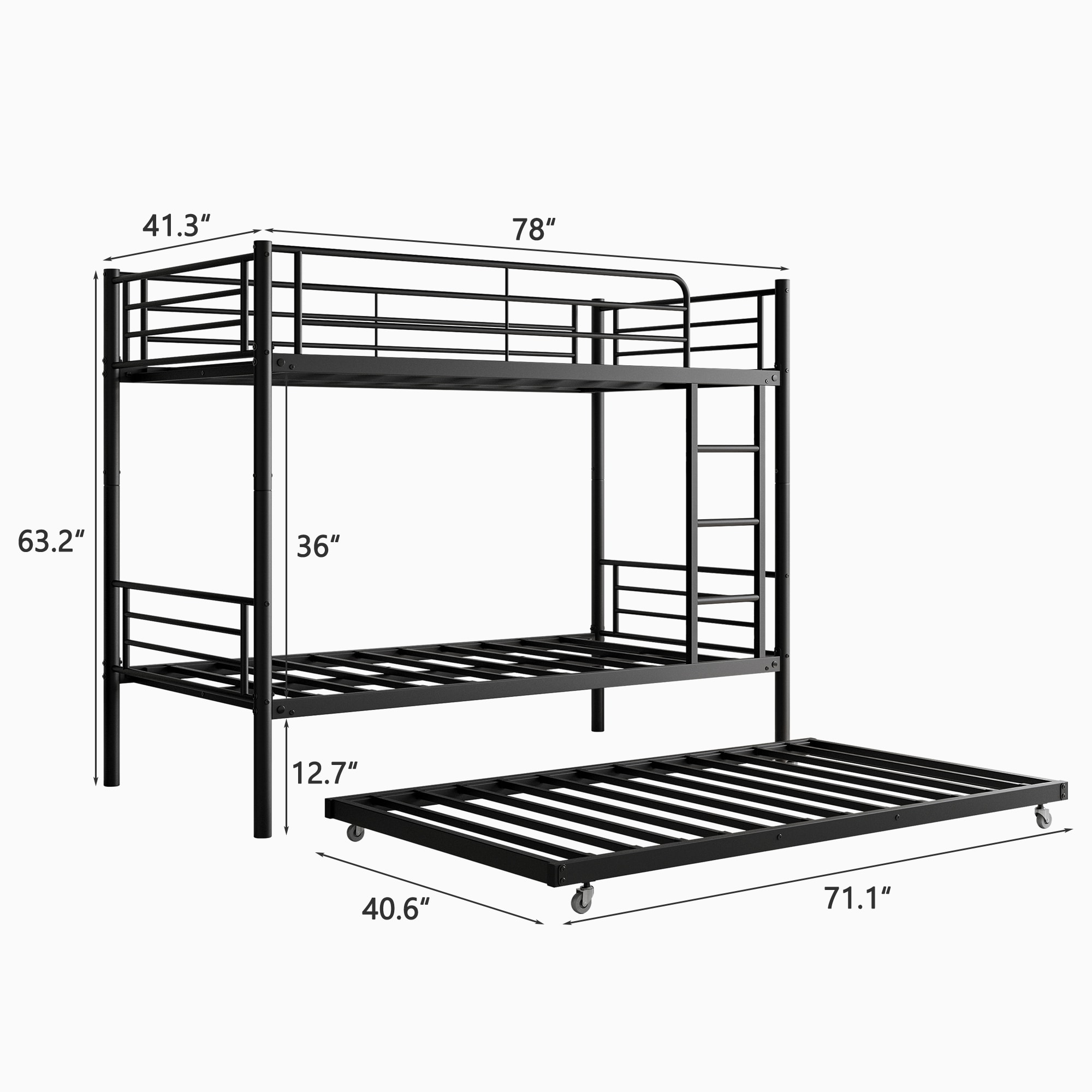 LOVMOR SF-M-W840P196829 Bunk-Beds - View #6