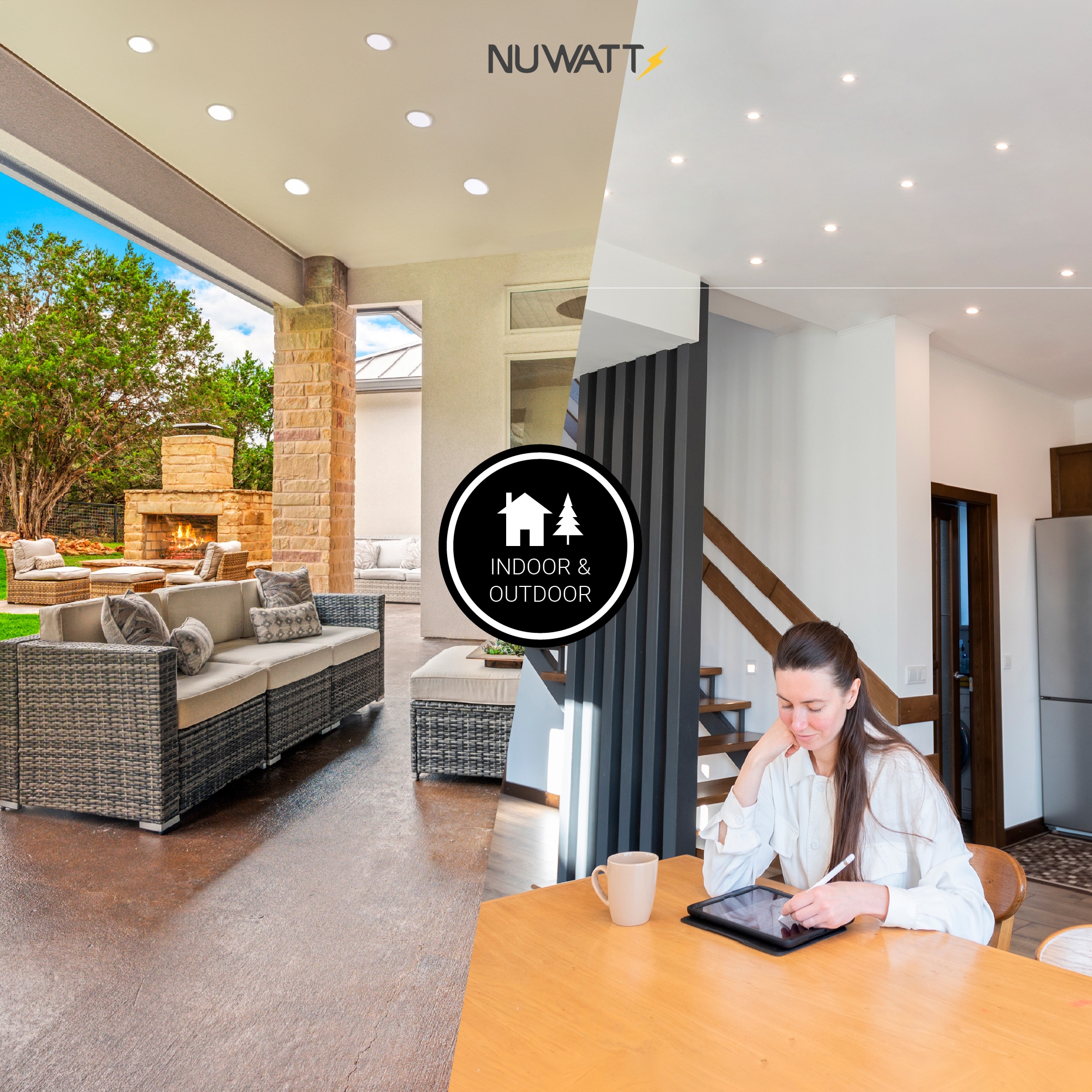 NUWATT NWP-DL-6-15W5CT-WH12 Led-Retrofit-Downlight - View #6
