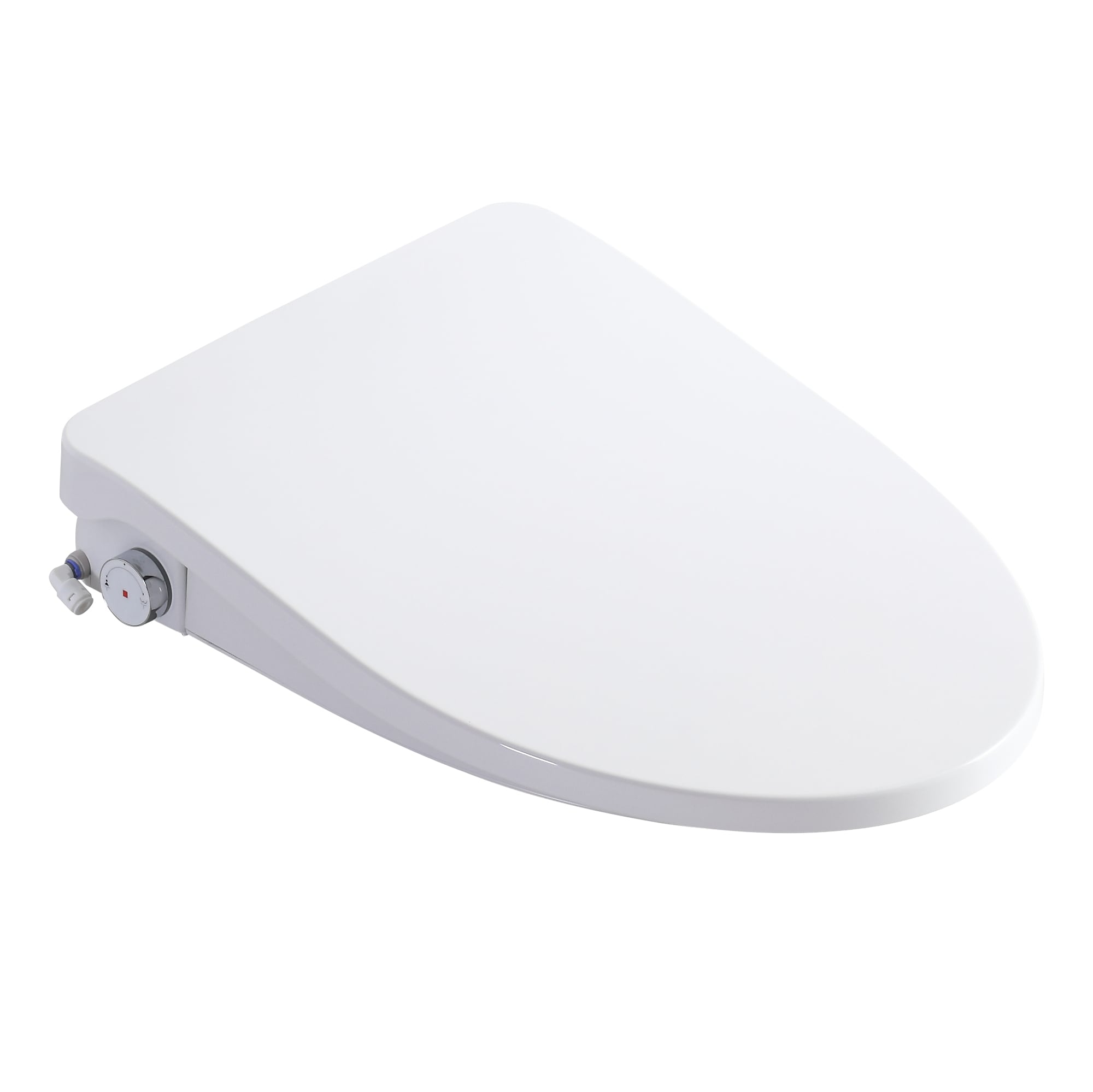 LOVMOR Smart Bidet Toilet Seat with Side Knob Adjustable Heated Seat with Water Temperature Night Light Only Seat