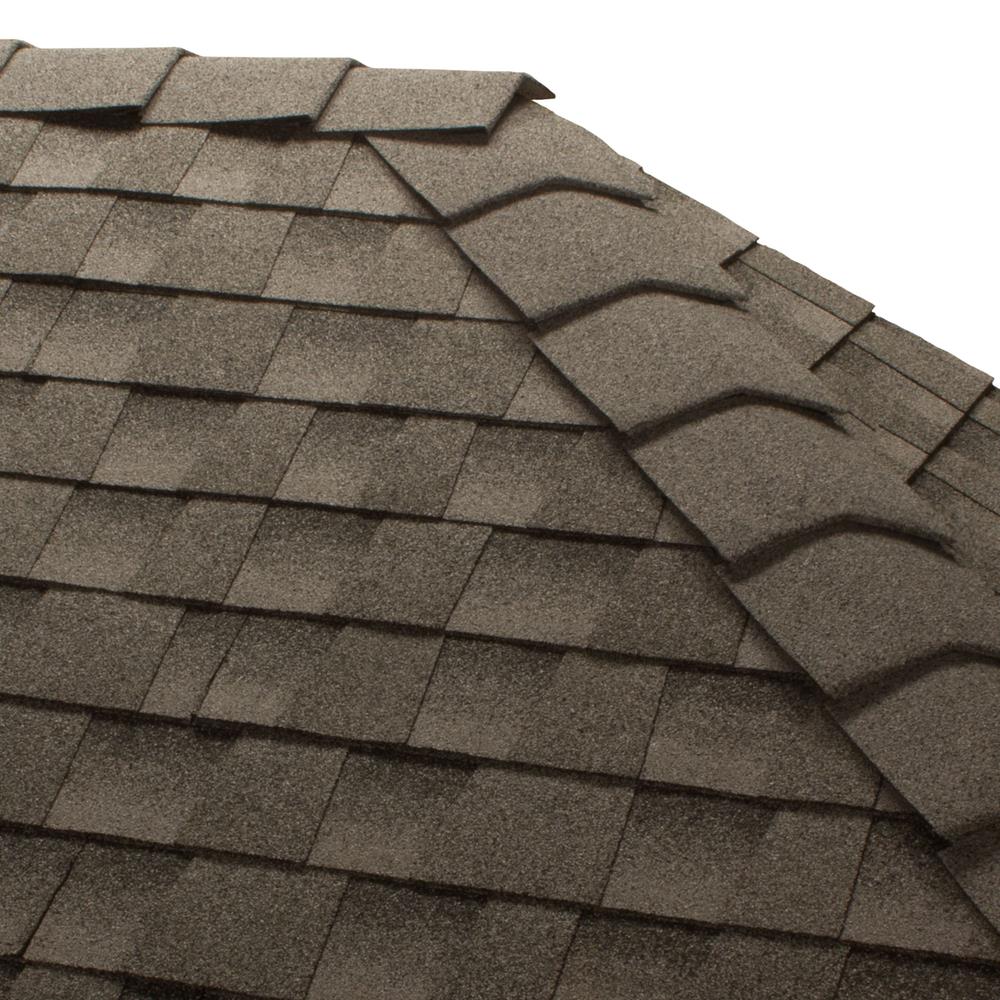 GAF TimberCrest Birchwood Bullnose Hip and Ridge Shingle - 20 Lin. Ft. Bundle