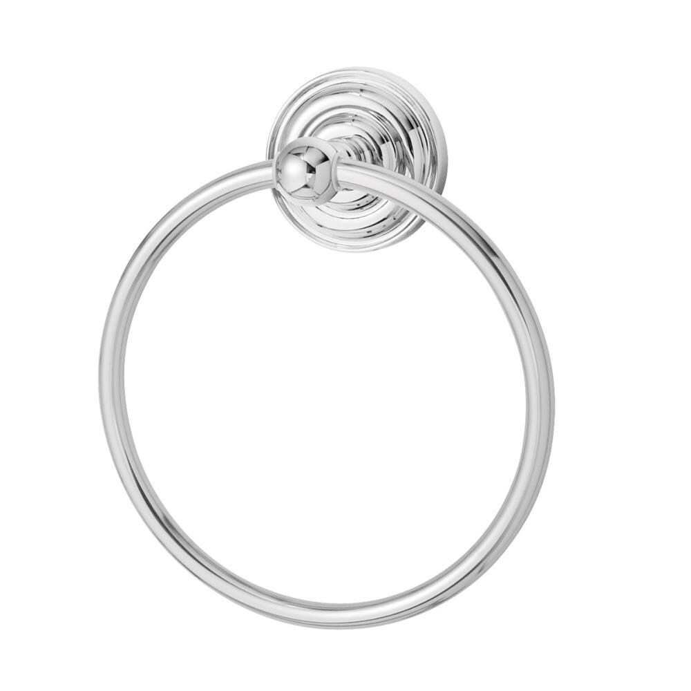 Speakman Echo Polished Chrome Wall Mount Single Towel Ring in the Towel Rings department at Lowes