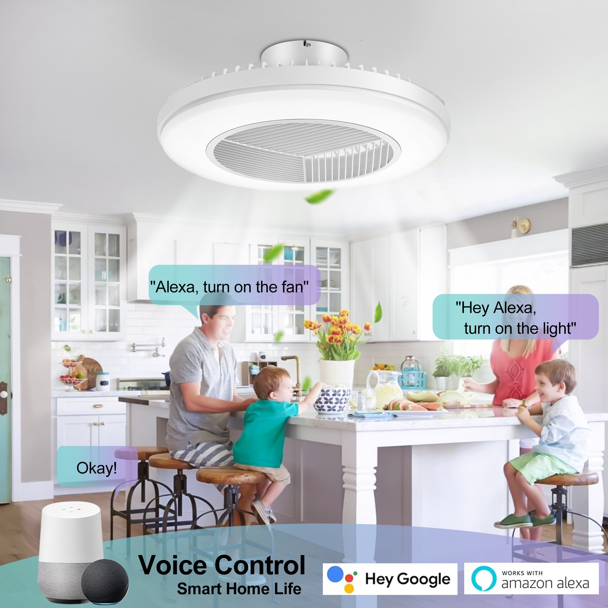Breezary 32015-WH Ceiling-Fans - View #3