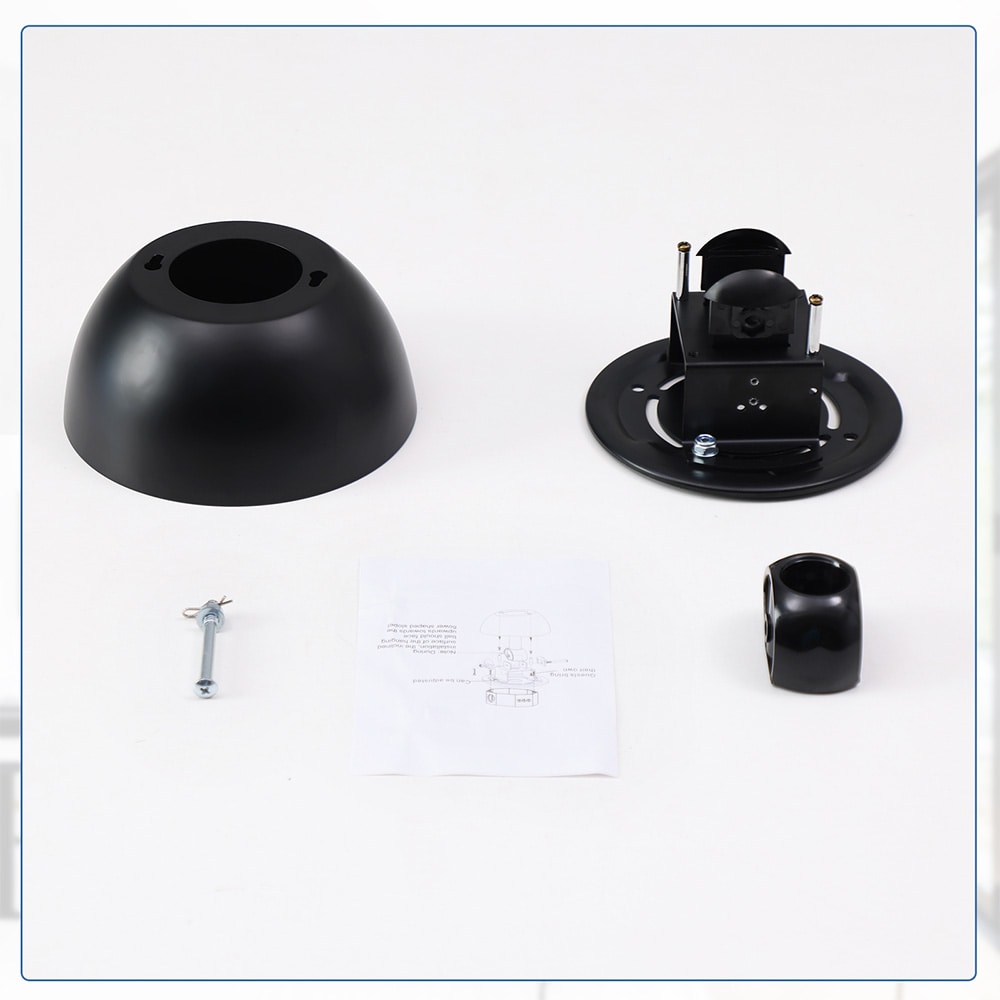 Sofucor DZ-001-BK Ceiling-Fan-Mtg-Hdwr - View #3
