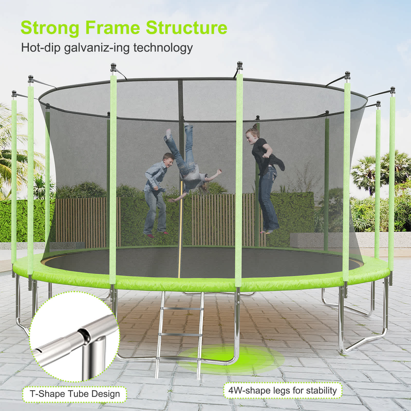 Qeetex DBCPOU0ADMWFFG trampolines - View #3