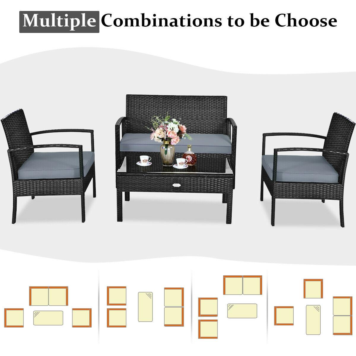 BABOOM BOM-W63756-CO Patio-Conversation-Sets - View #6
