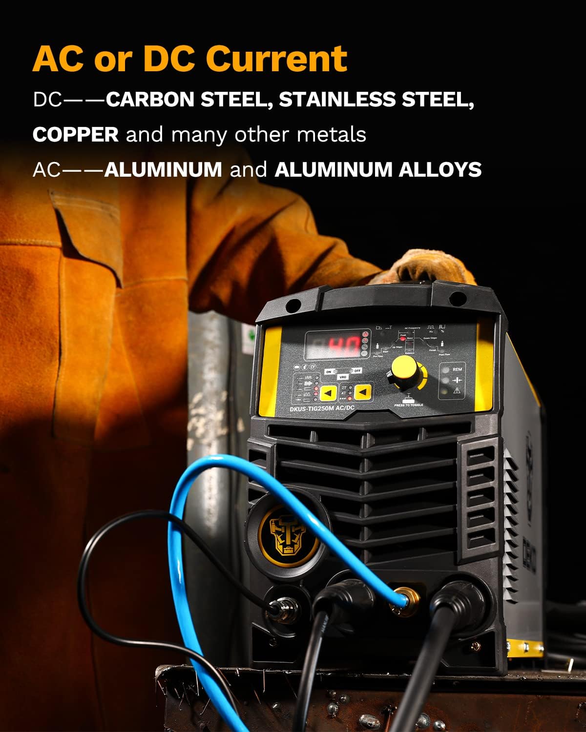 DEKO TIG-250M Engine-Driven-Welder-Generators - View #4