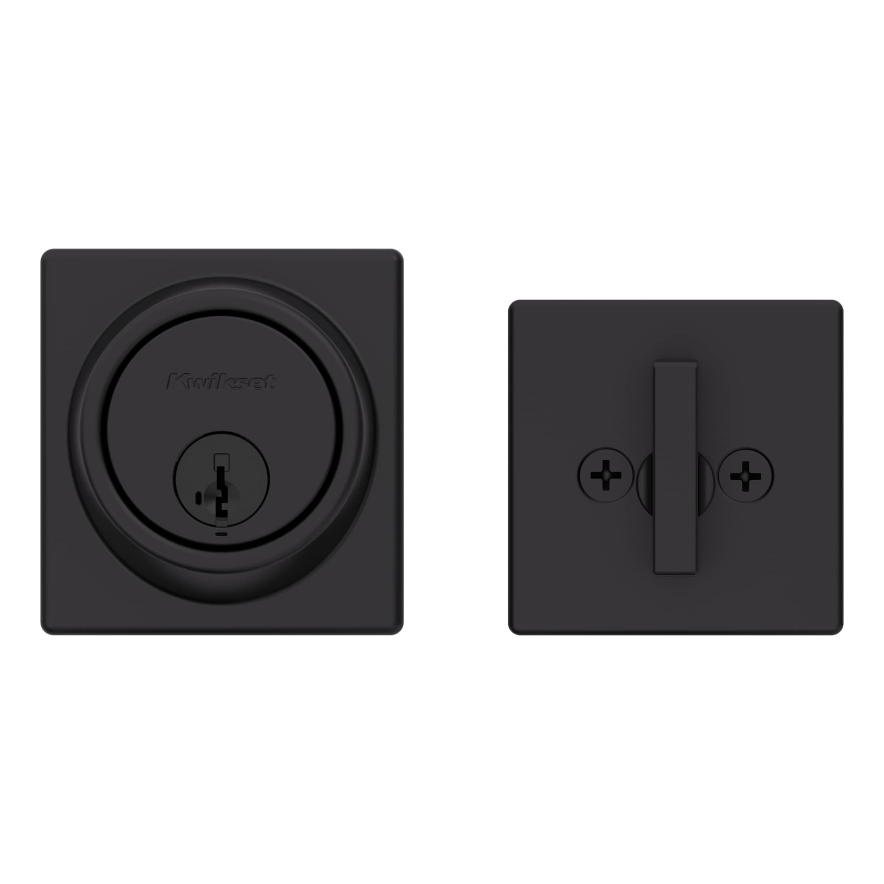 Kwikset Security 816 KeyControl Deadbolt Matte Black with SmartKey