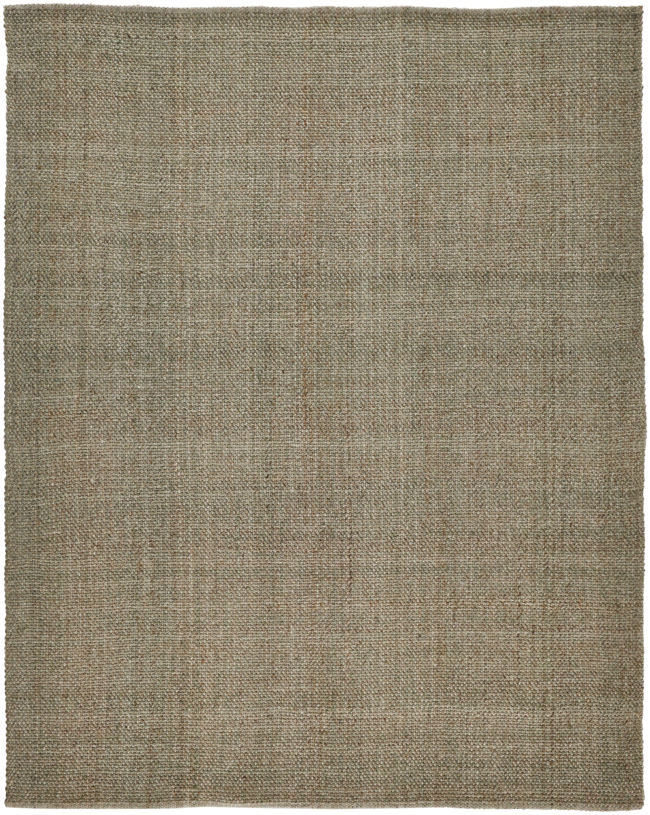 Room Envy NAPR0751GRN000G00 9 x 12 (ft) Loomed Polyester Green/Tan Rectangular Indoor Solid Area rug