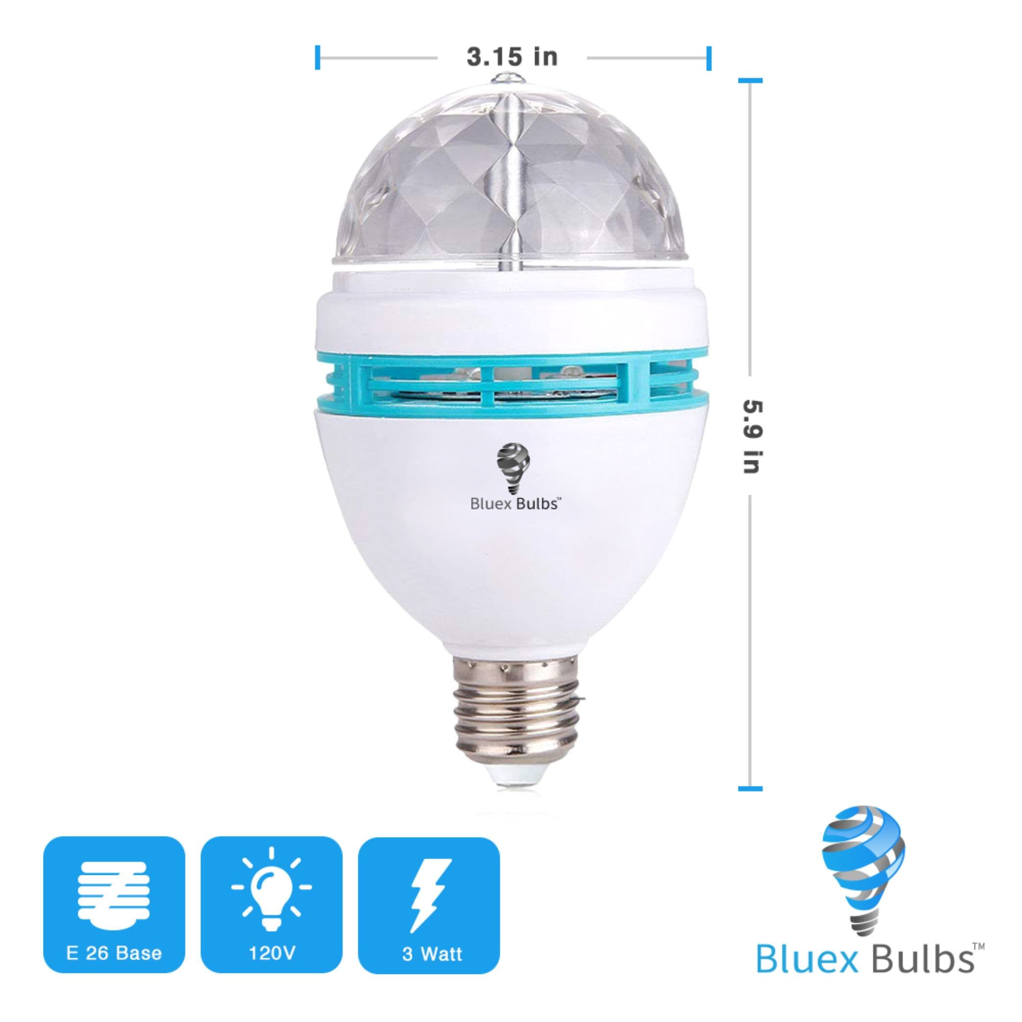Bluex Bulbs DISCO-4PK Dec-Led-Light-Bulbs - View #2