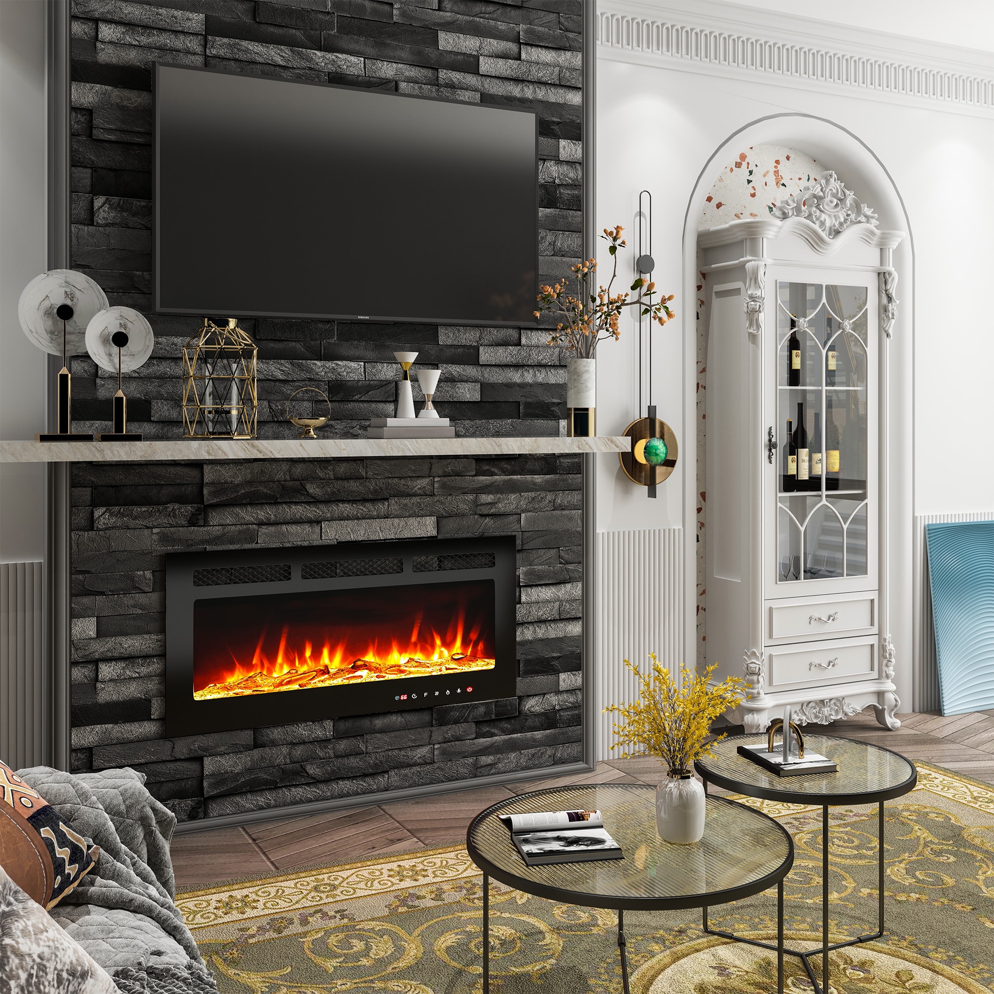 Mondawe MO-EP24726US Electric-Fireplaces - View #4