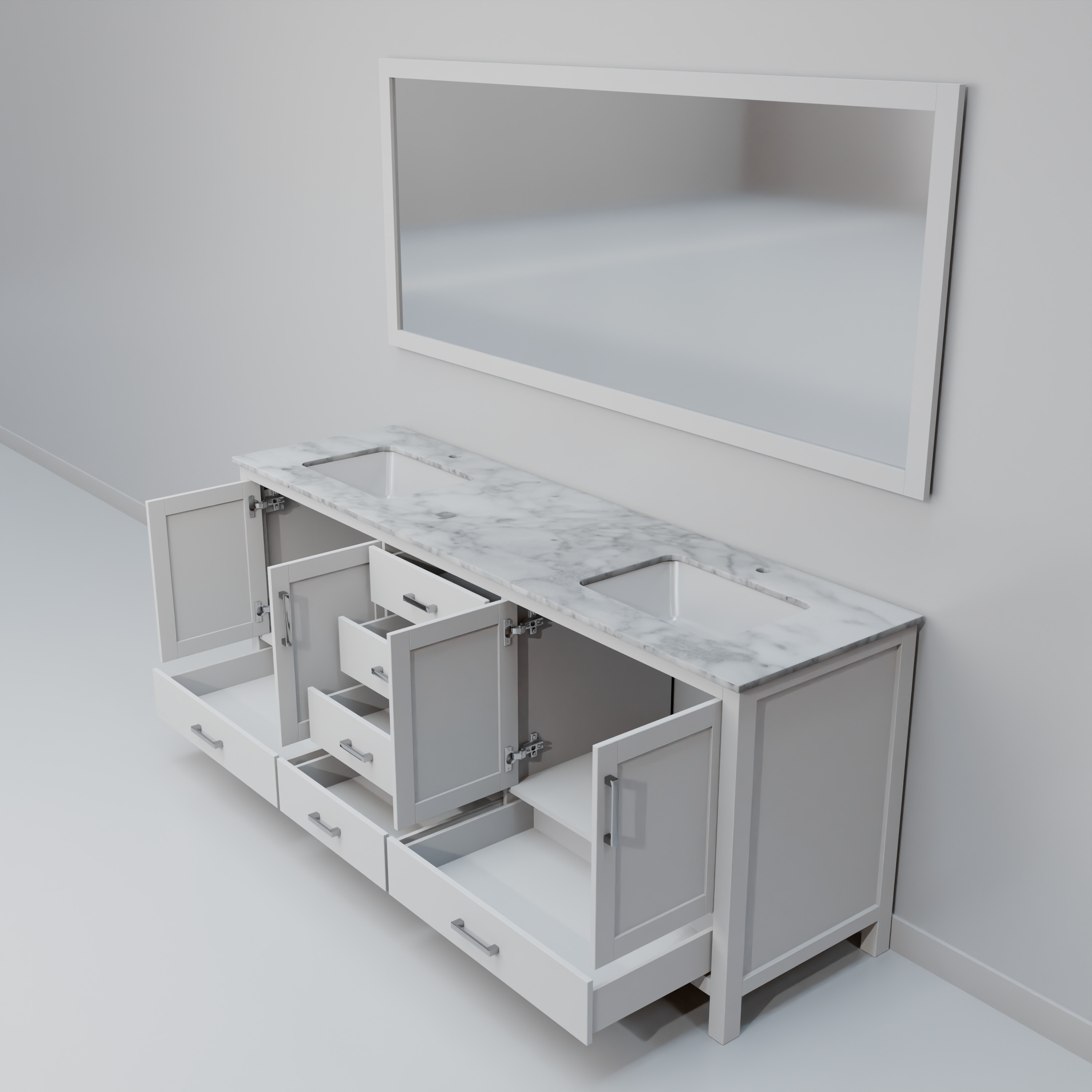 Lexora LJ342272DADSM70 Bath-Vanity-Combo - View #6