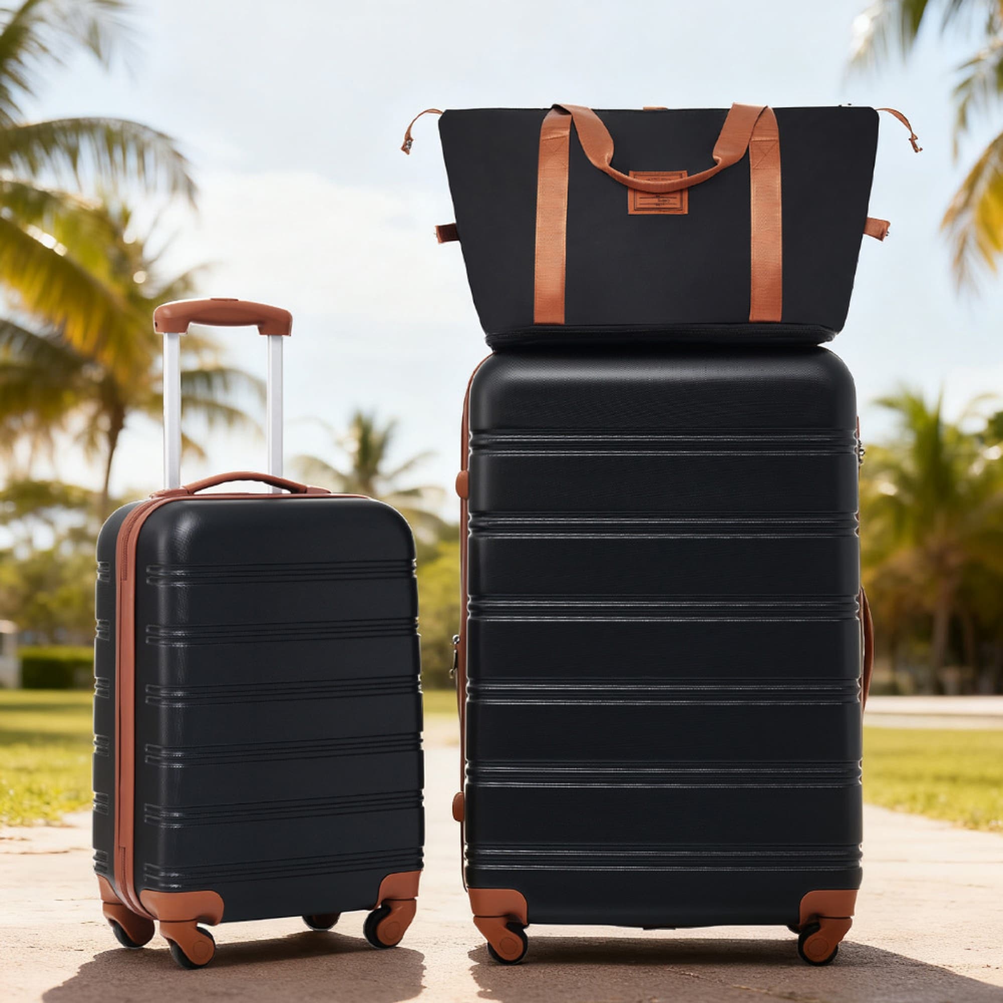 2 Piece Hardside Spinner Set 20 Inch and 28 Inch