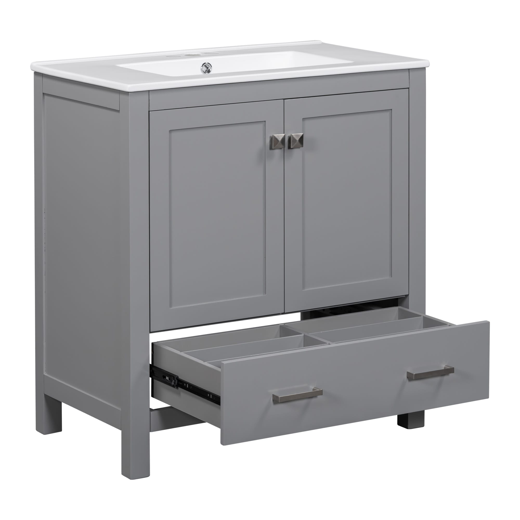 Homy Casa BVOP-W30-GY Bath-Vanity-Combo - View #10