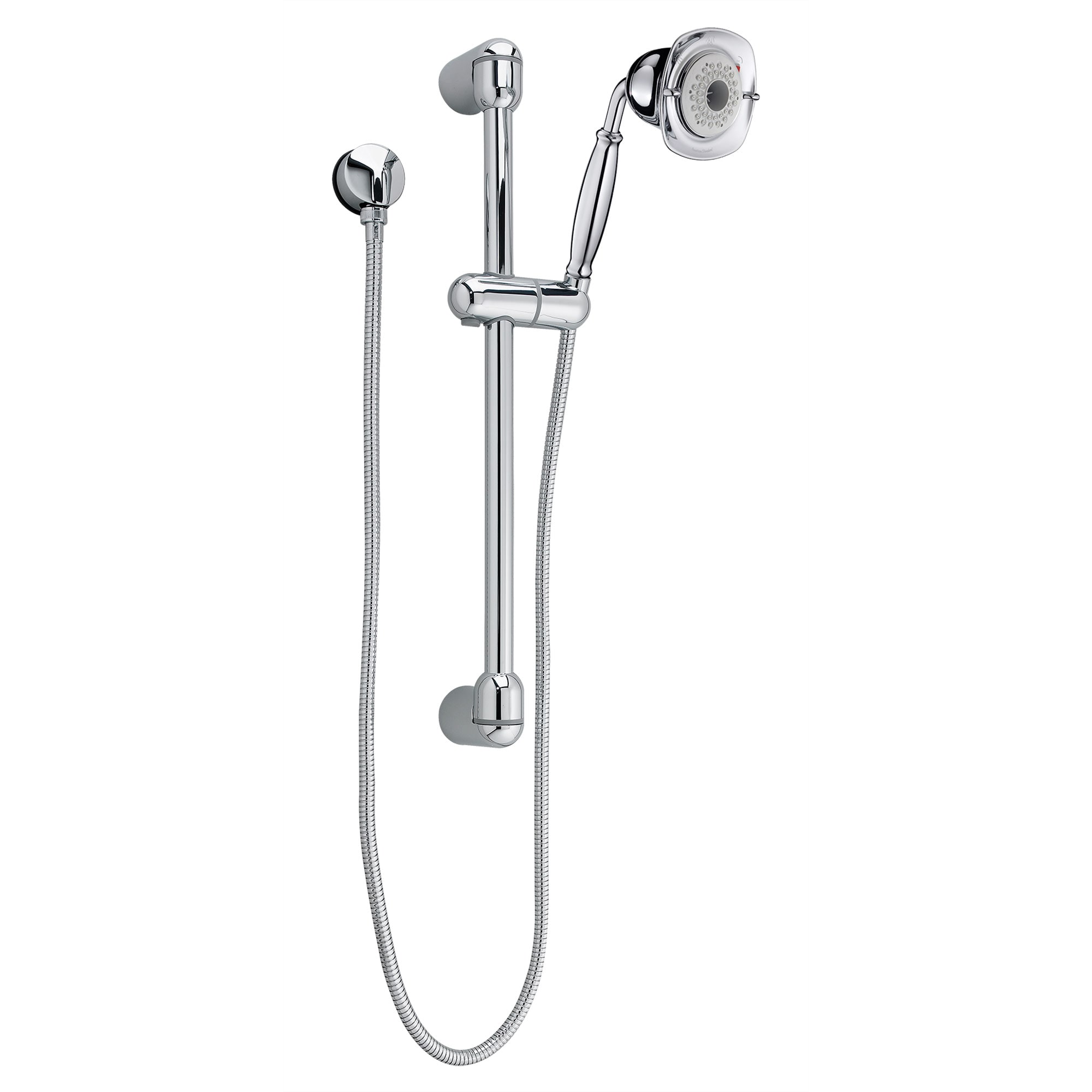 American Standard 1662843.002 FloWise Polished Chrome 4.625-Inches Shower Faucet Bar System with