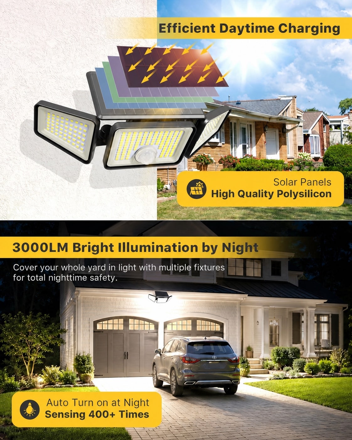 Justincity LJT0706J109 Motion-Activated-Floodlights - View #4