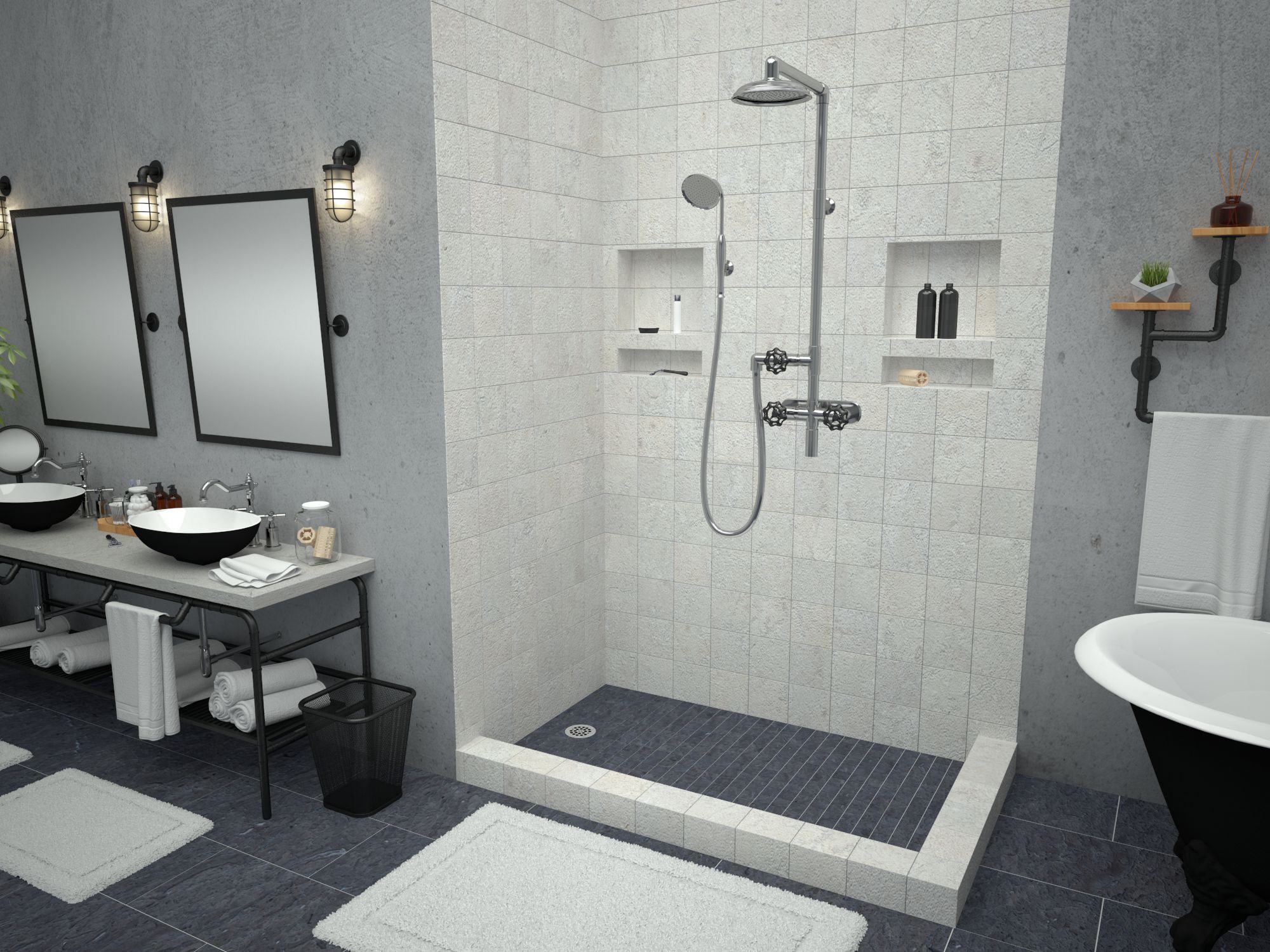 Tile Redi 3060LDR-PVC Shower-Floors - View #8