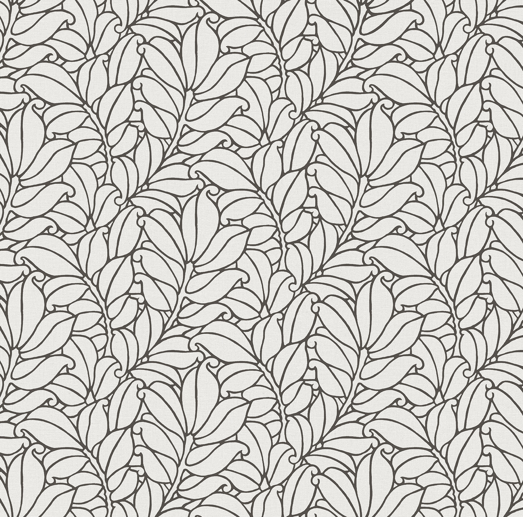A-Street Prints 2971-86322 Dimensions 60.8-sq ft White Vinyl Textured Ivy/Vines 3D Unpasted Wallpaper