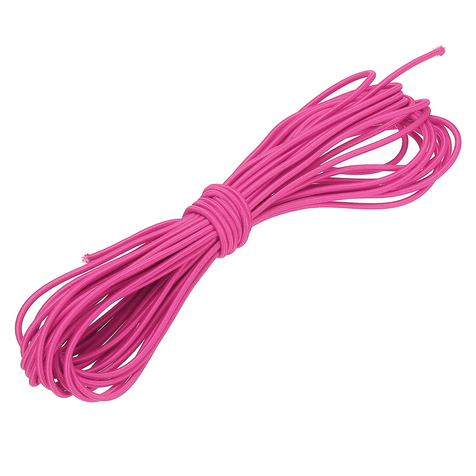 Unique Bargains Shock Cord Elastic Cord Marine Grade Bungee Rope Stretch String - Fitting for (DIY Projects - Sewing - Tie Downs - Tent Pole - Kayak Strap) 1/8 Inch x 33 ft and Hot Pink #S26042000UX4719