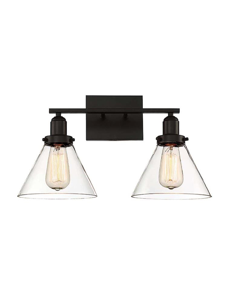  LW-SH512553 18-in 2-Light English Bronze Transitional Vanity Light