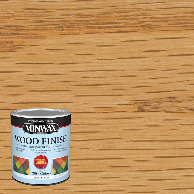Minwax Wood Finish Water-Based Honey Pine Mw1187 Semi-Transparent Interior  Stain (1-Quart) in the Interior Stains department at Lowes.com