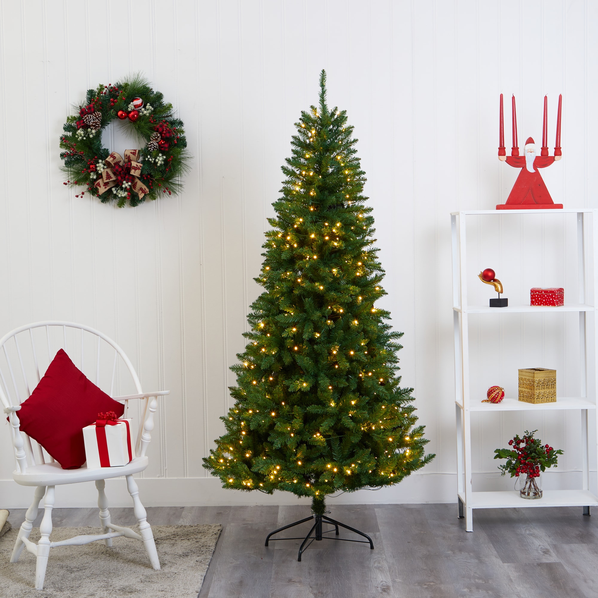 Nearly Natural T1607 Artificial-Christmas-Trees - View #6