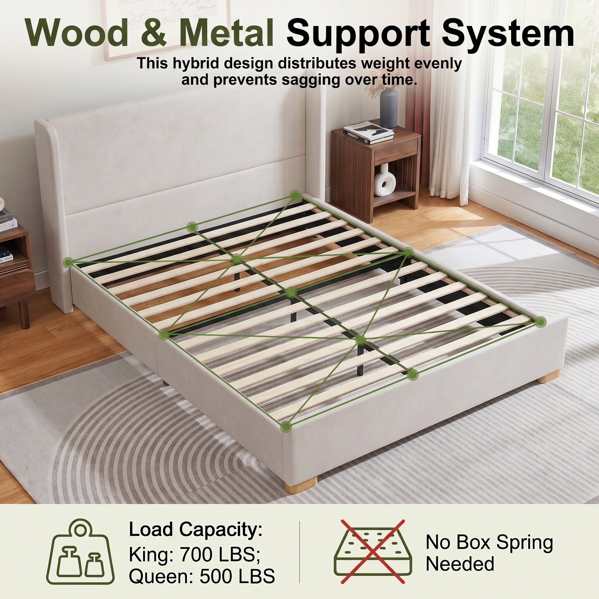 ModernLuxe L3P-BS701P499000C beds - View #6